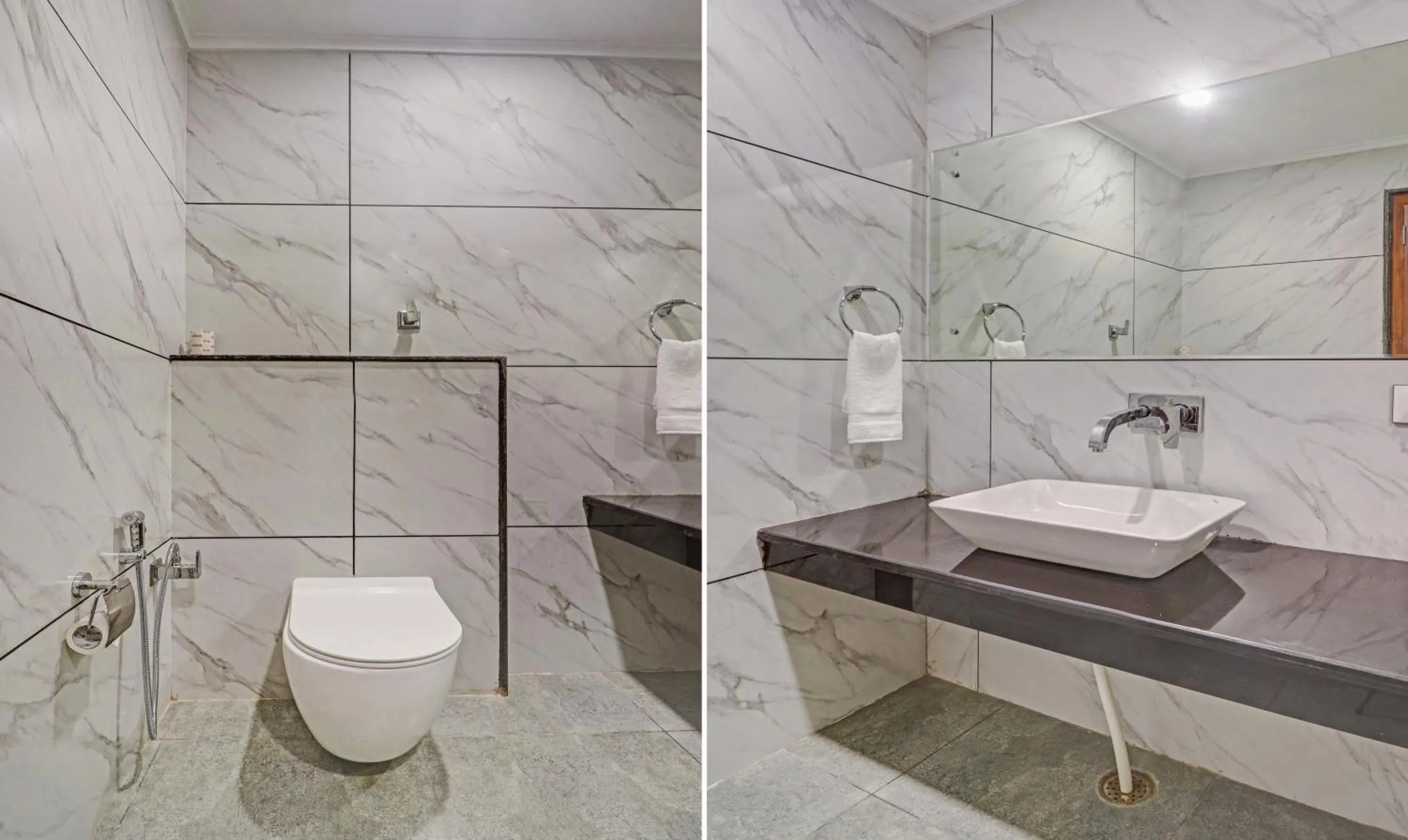 Toilet in Hotel Woodville Inn - Hotel in Mcleodganj