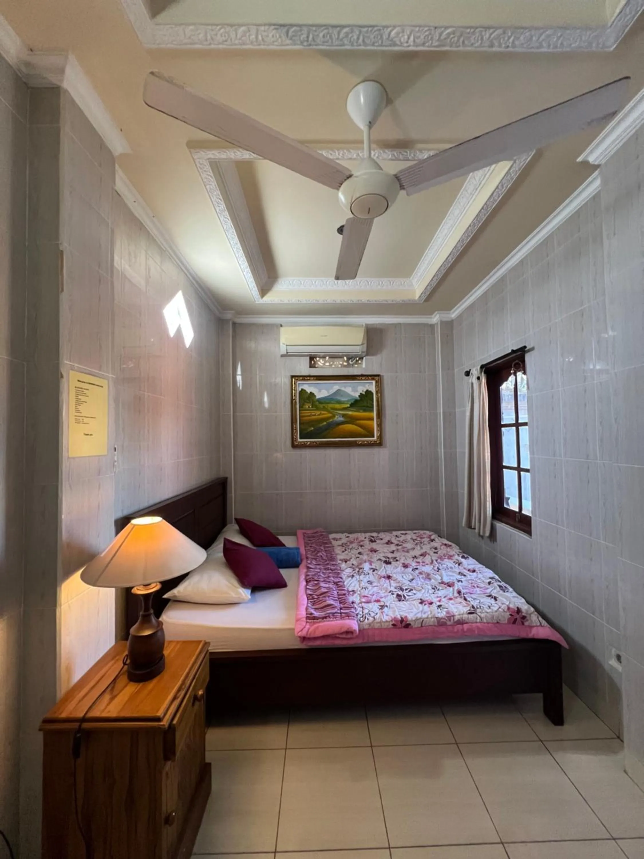 Bed in Banana Home Stay Ubud