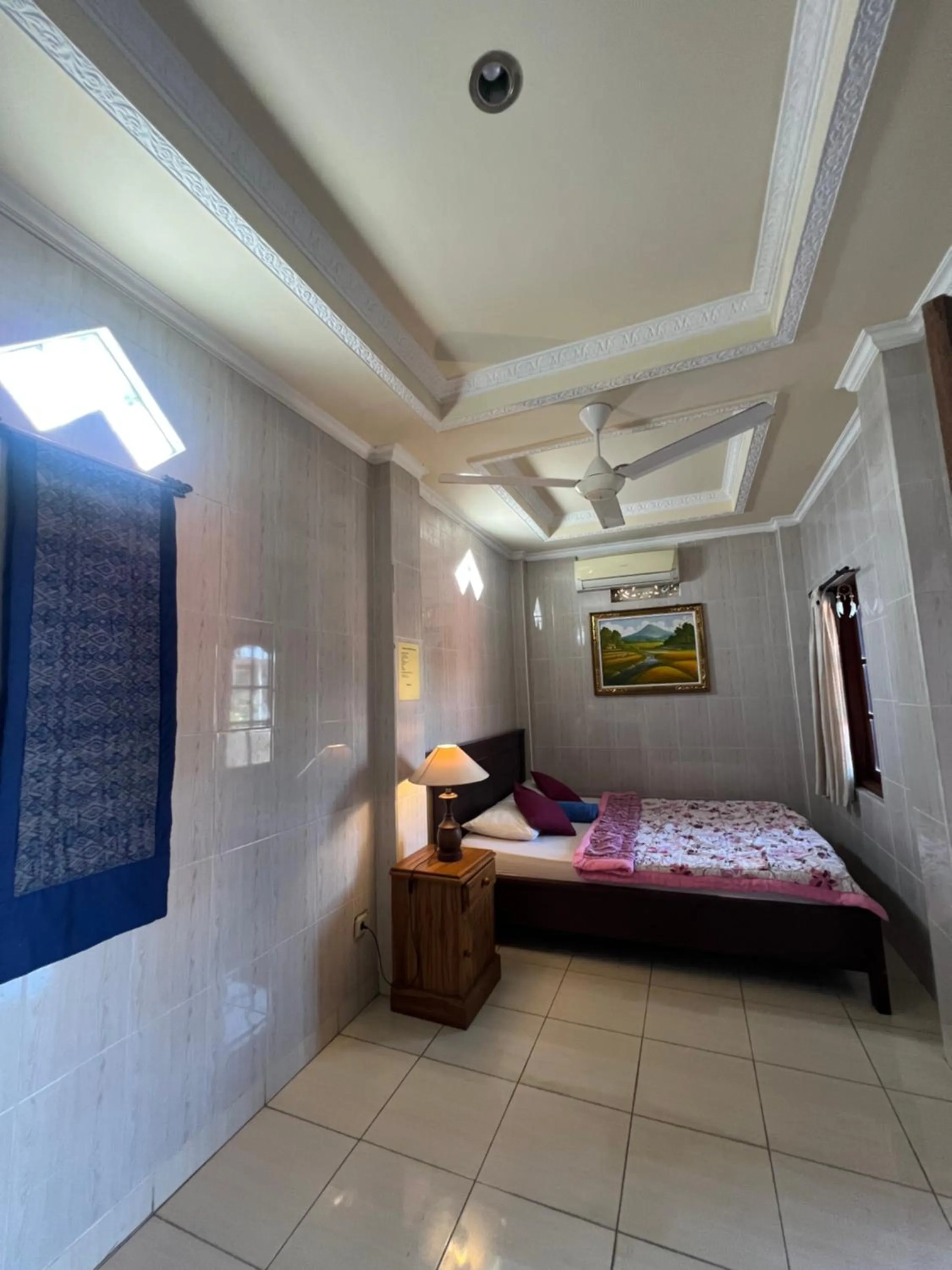 Bed in Banana Home Stay Ubud