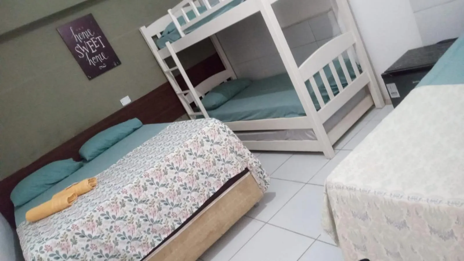 Bed in Casa Recife Pousada