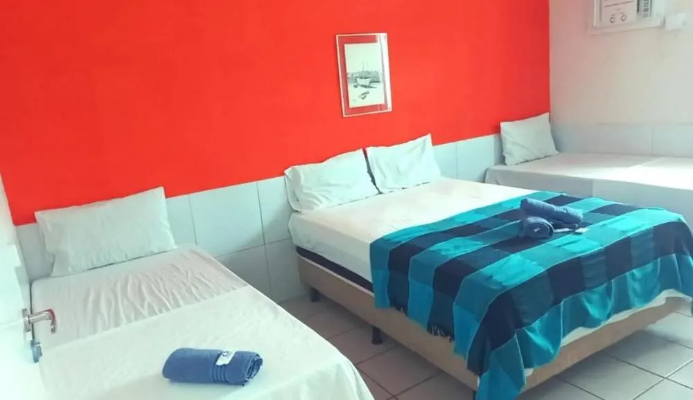 Bed in Casa Recife Pousada