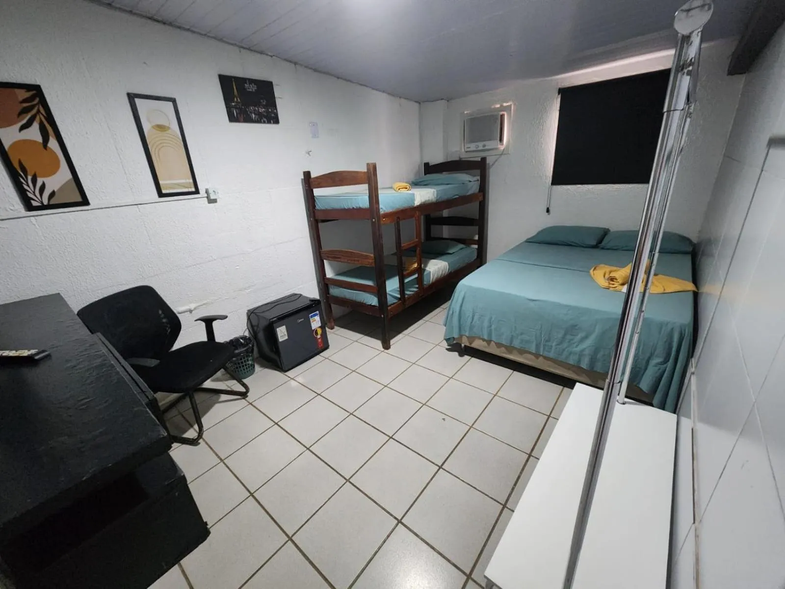 Bed in Casa Recife Pousada