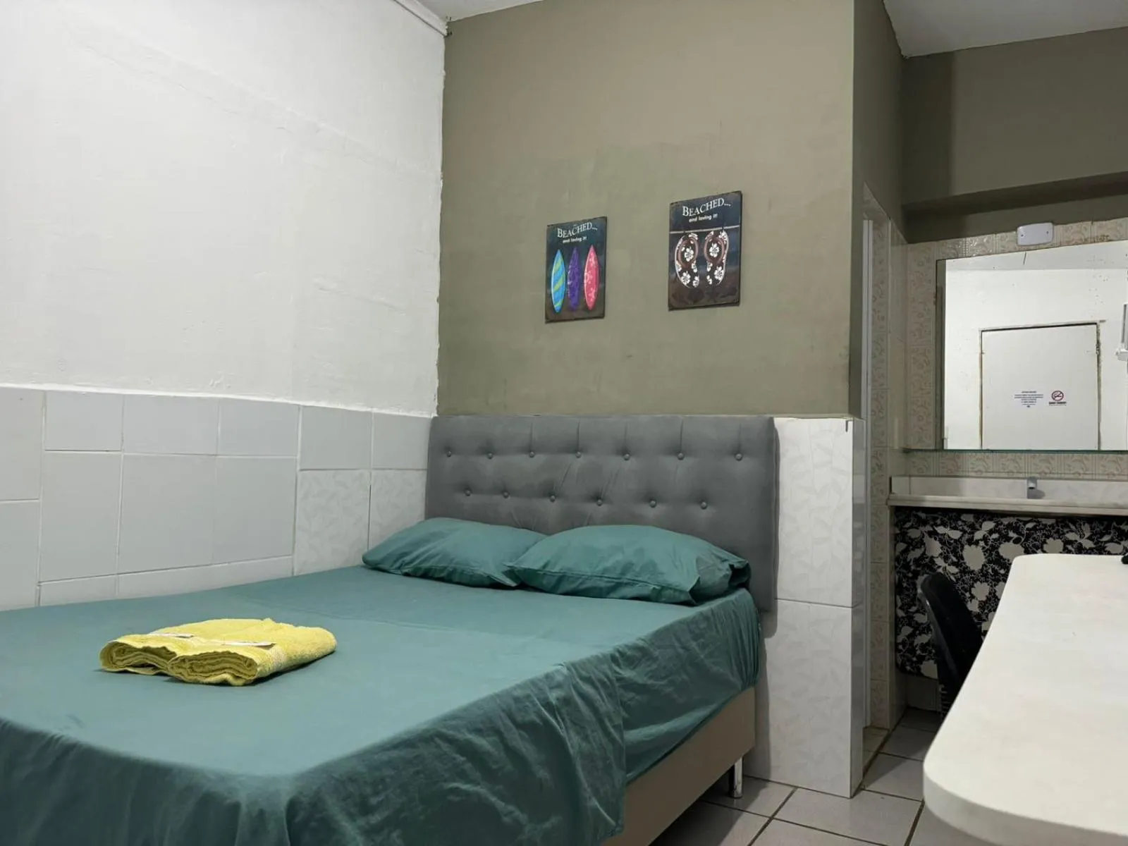 Bed in Casa Recife Pousada