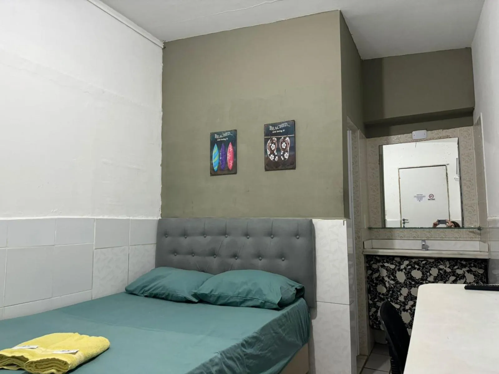 Bed in Casa Recife Pousada