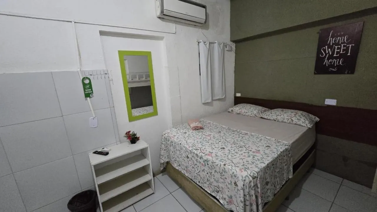 Bed in Casa Recife Pousada