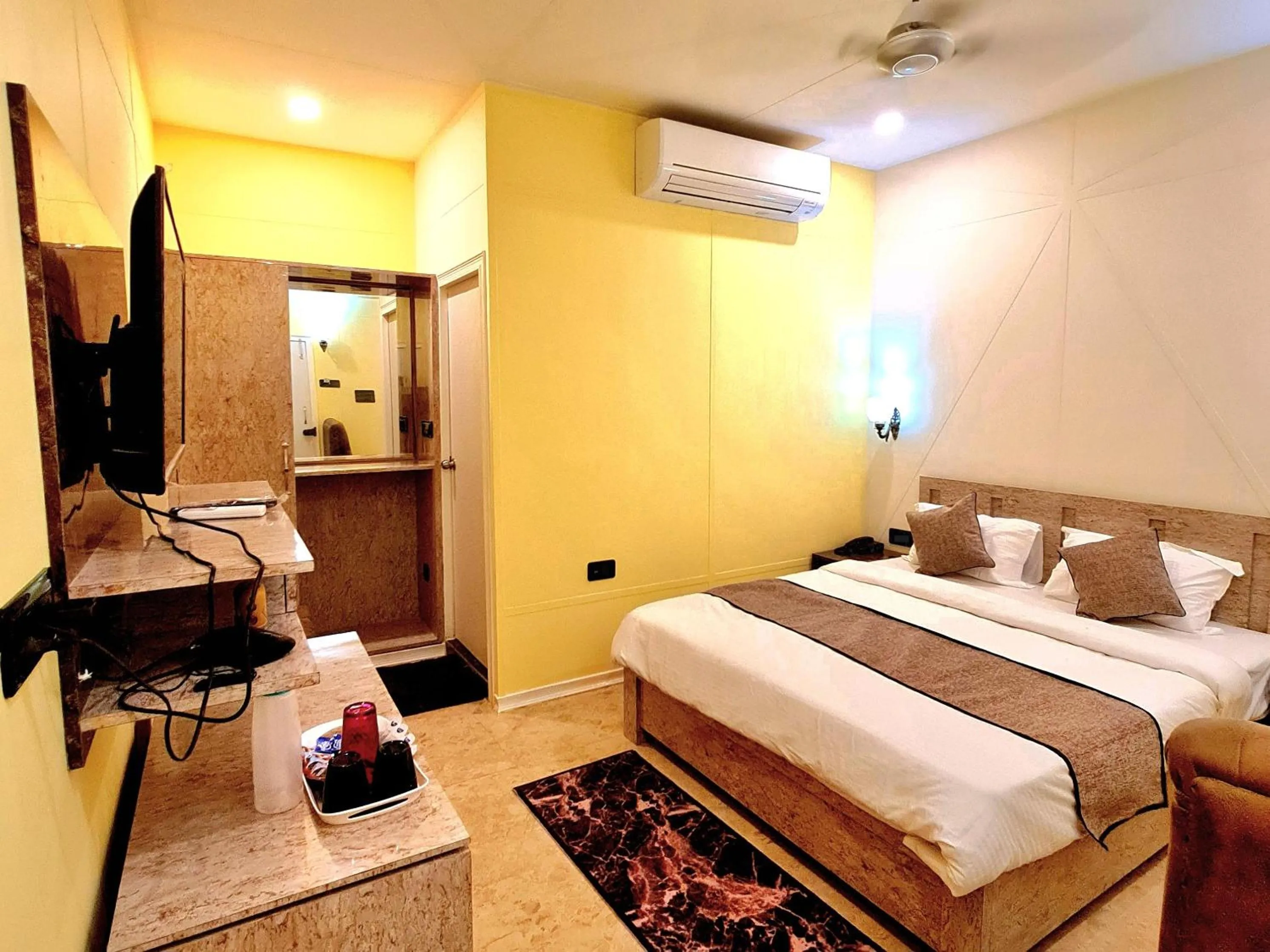 Bed in Hotel Aurelia Pearl