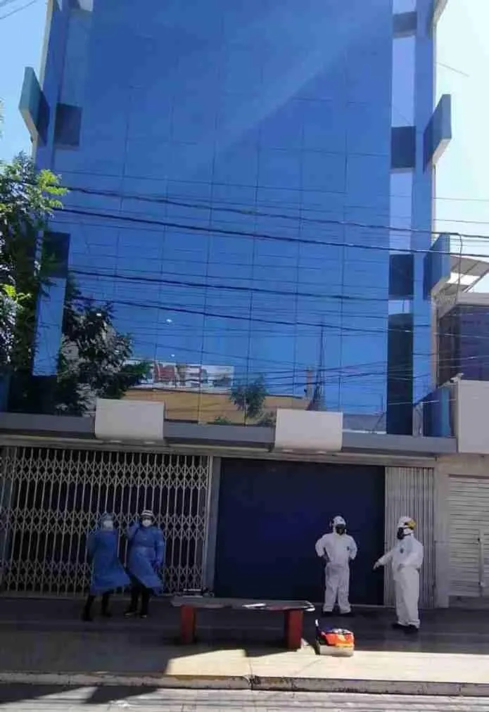 Property building in San Isidro Grand Hotel