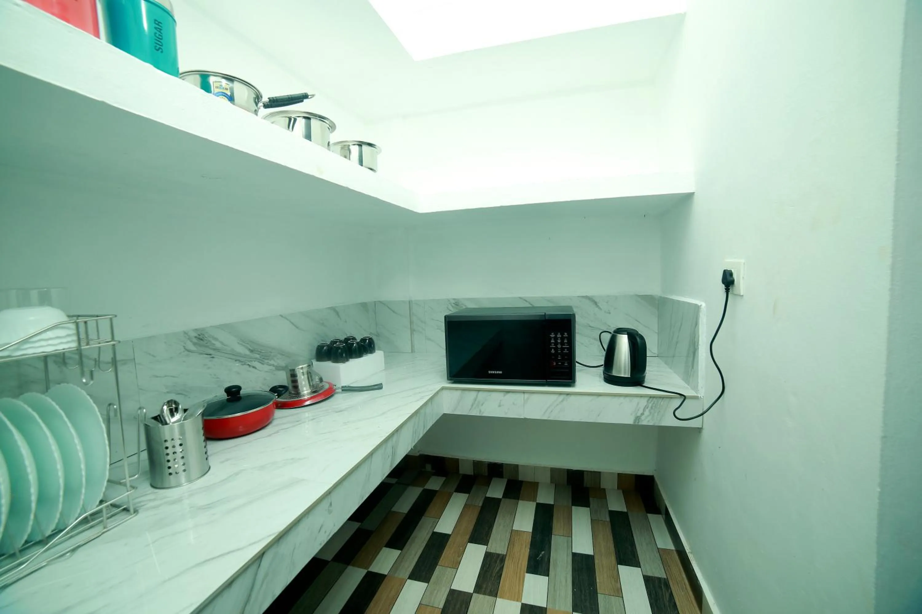 Kitchen or kitchenette in Bethel Service Villa, Mananthavady, Wayanad