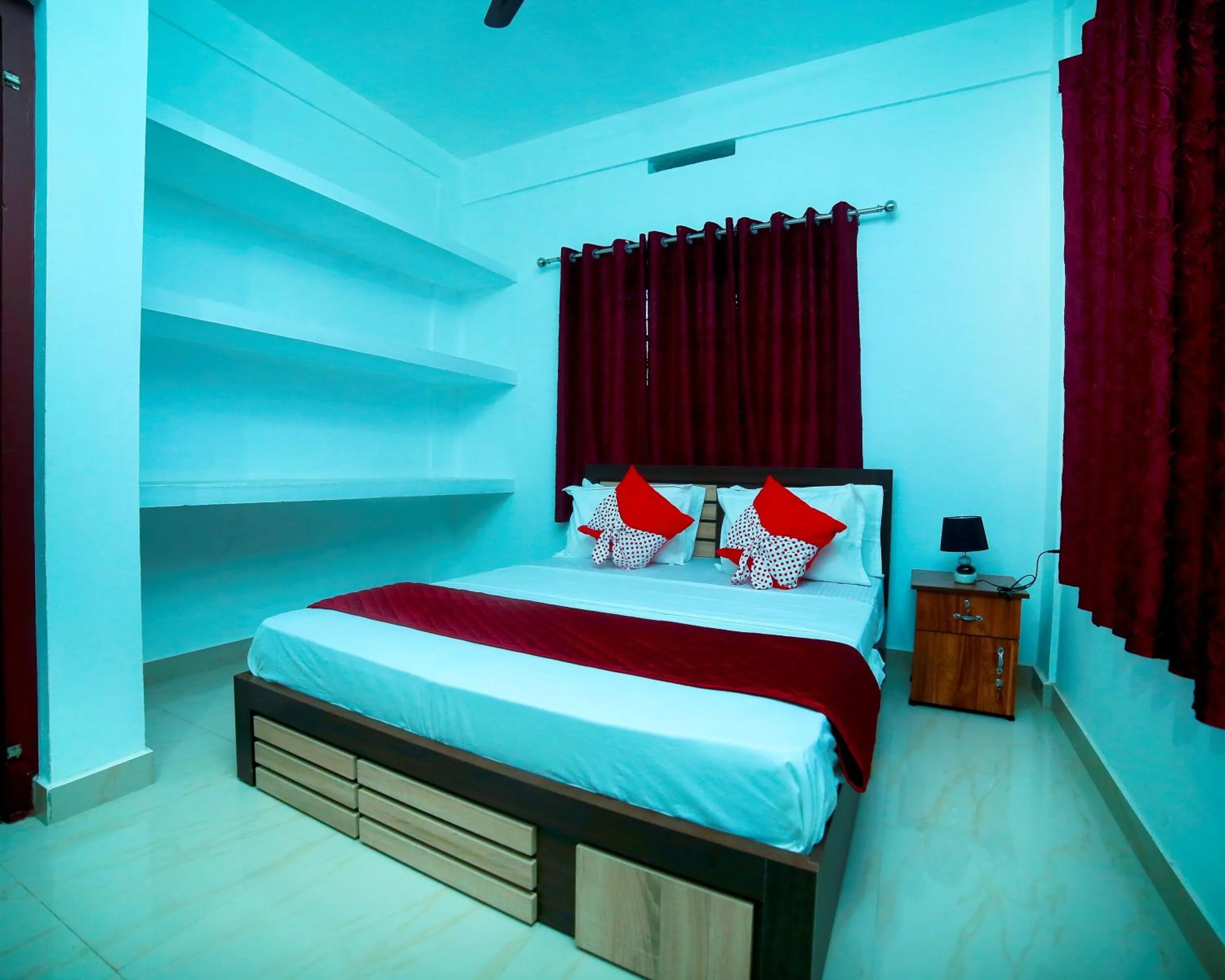 Bed in Bethel Service Villa, Mananthavady, Wayanad