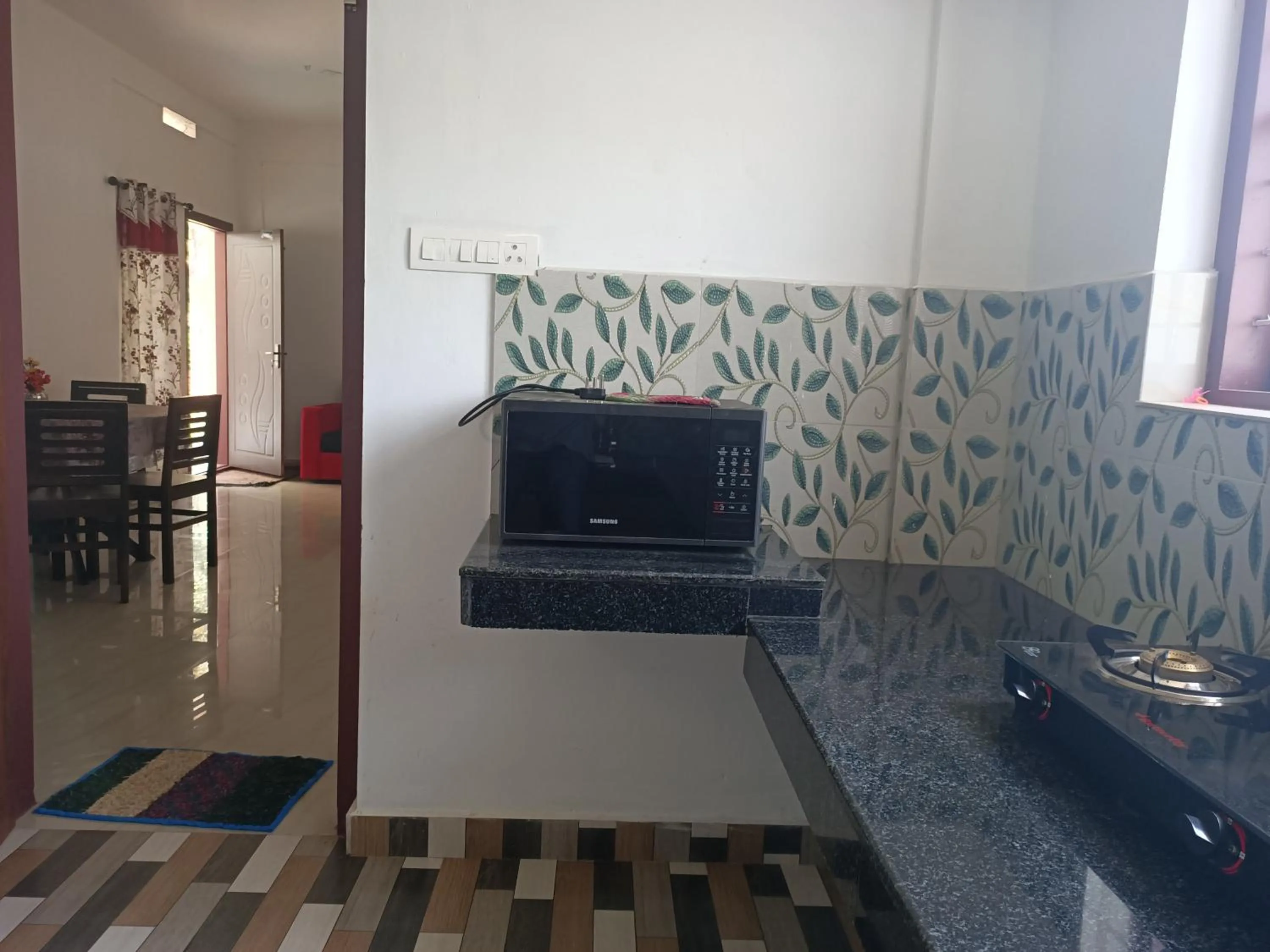 Kitchen or kitchenette in Bethel Service Villa, Mananthavady, Wayanad