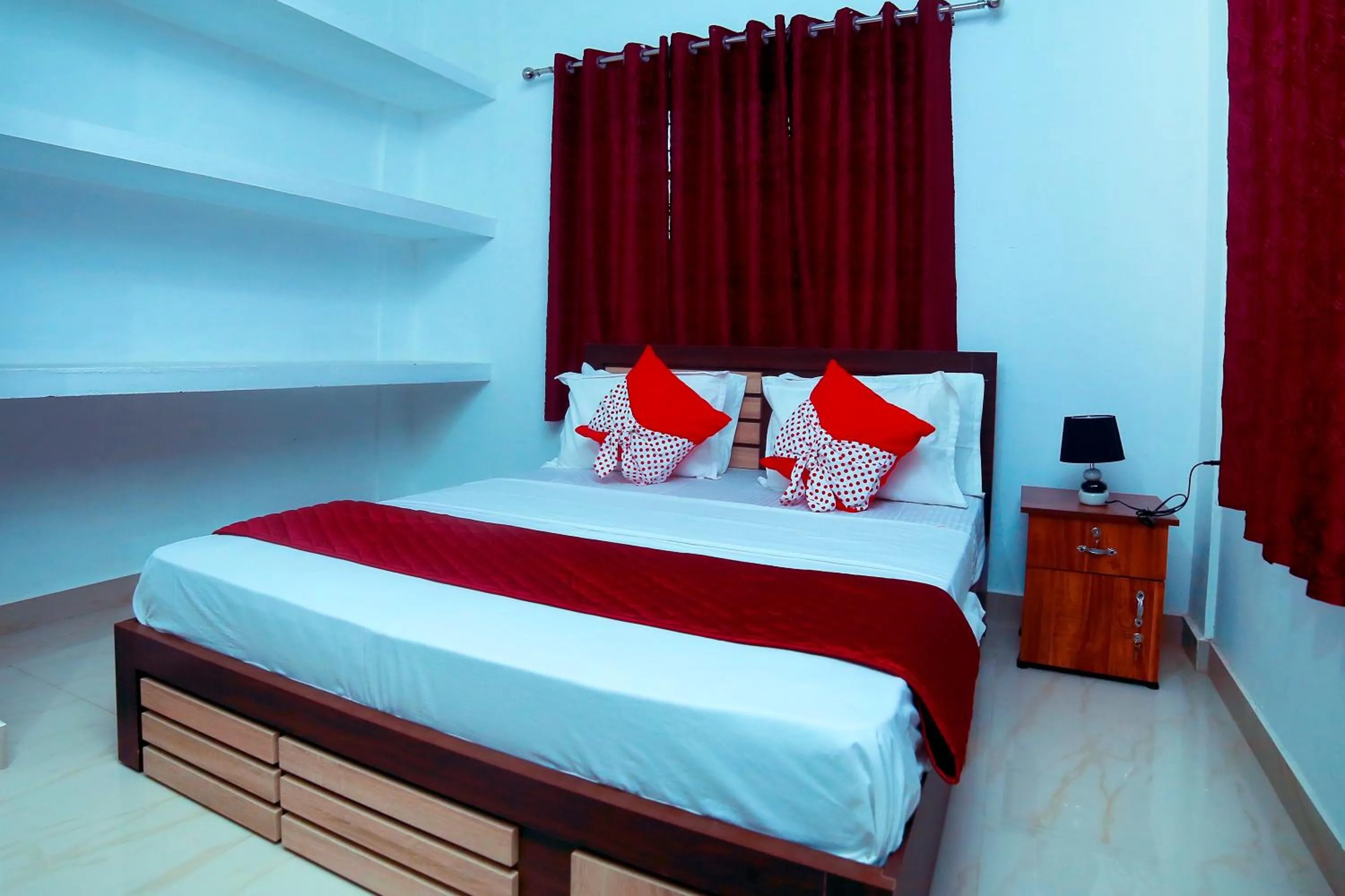 Bed in Bethel Service Villa, Mananthavady, Wayanad