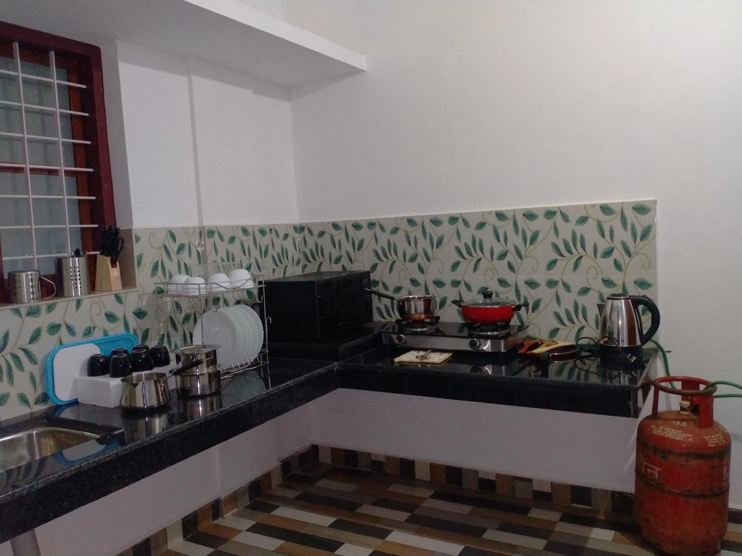 Kitchen or kitchenette in Bethel Service Villa, Mananthavady, Wayanad