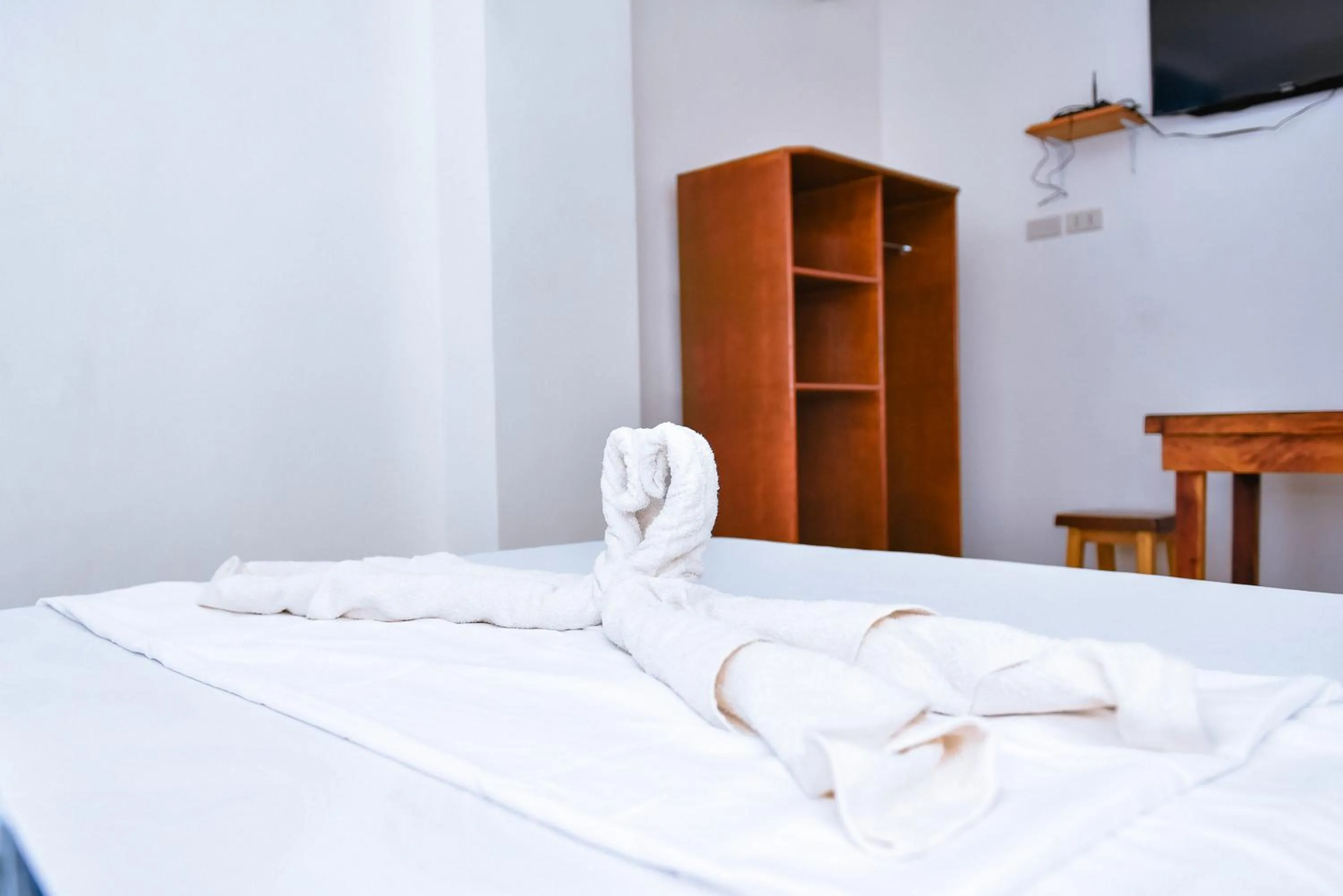 Bed in Hotel Don Raul