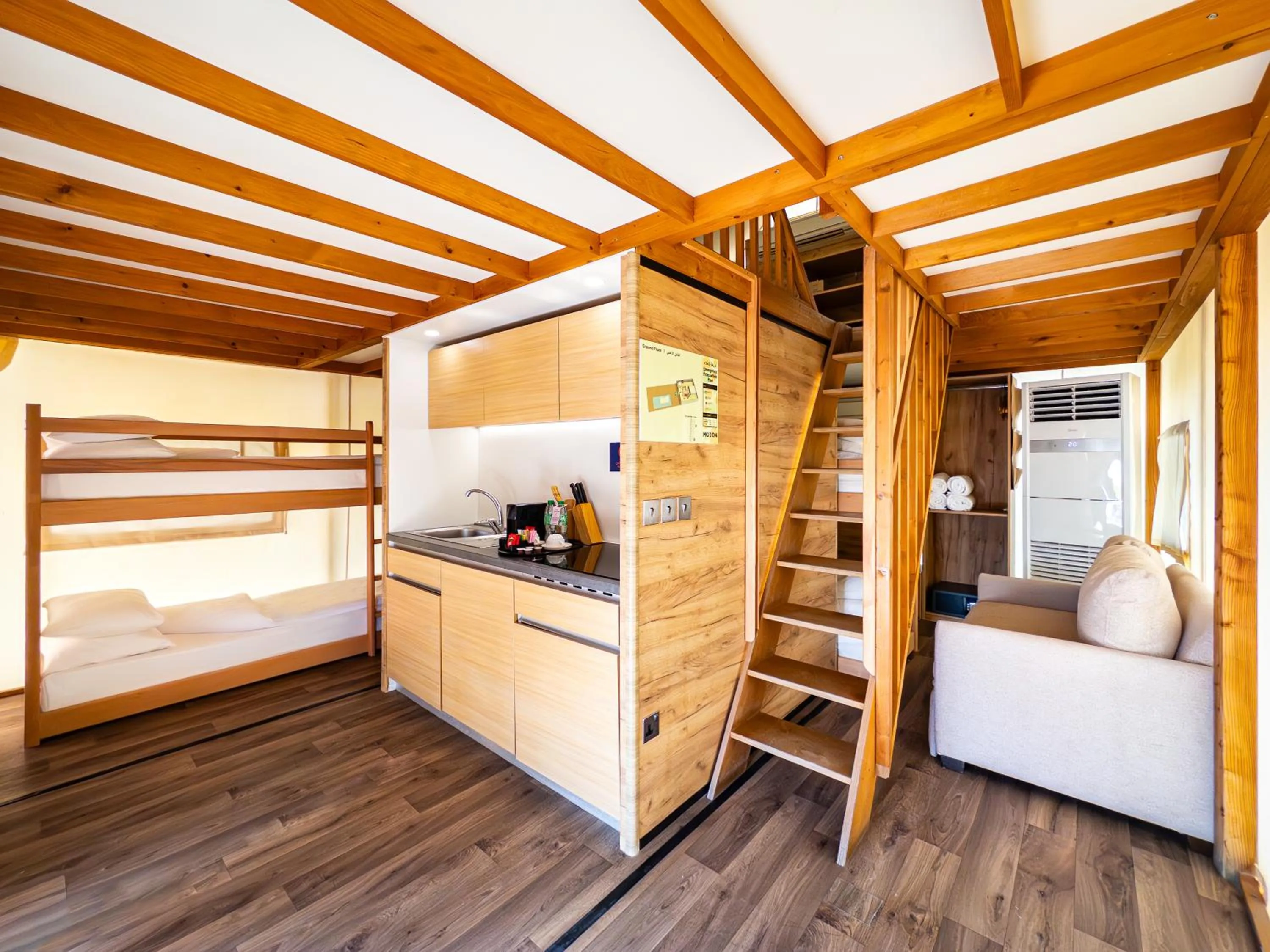 Chalet Tent in Bab Al Nojoum Hudayriyat Camp