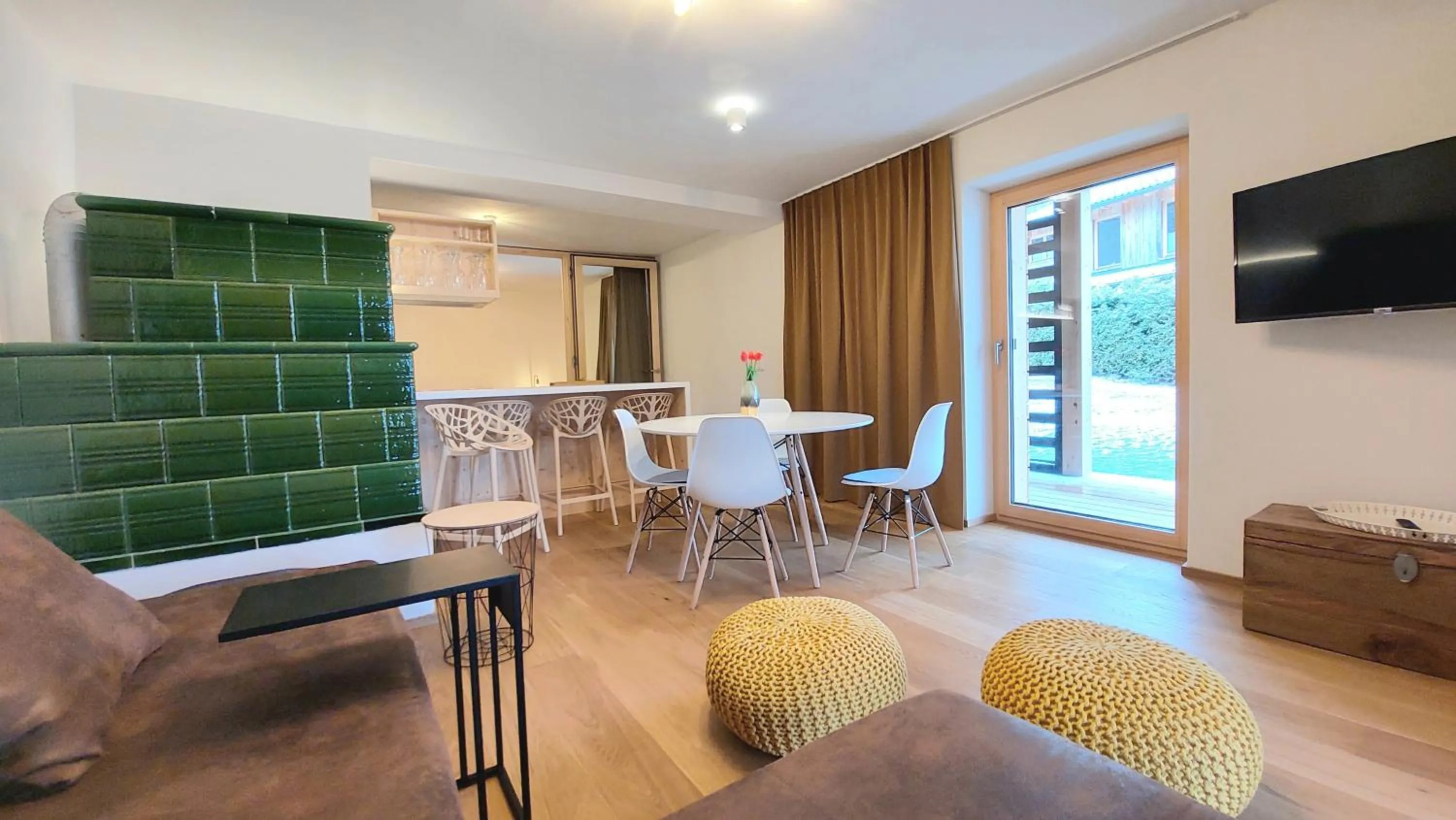 Living room in Kranzmuehle - Ankommen am Achensee