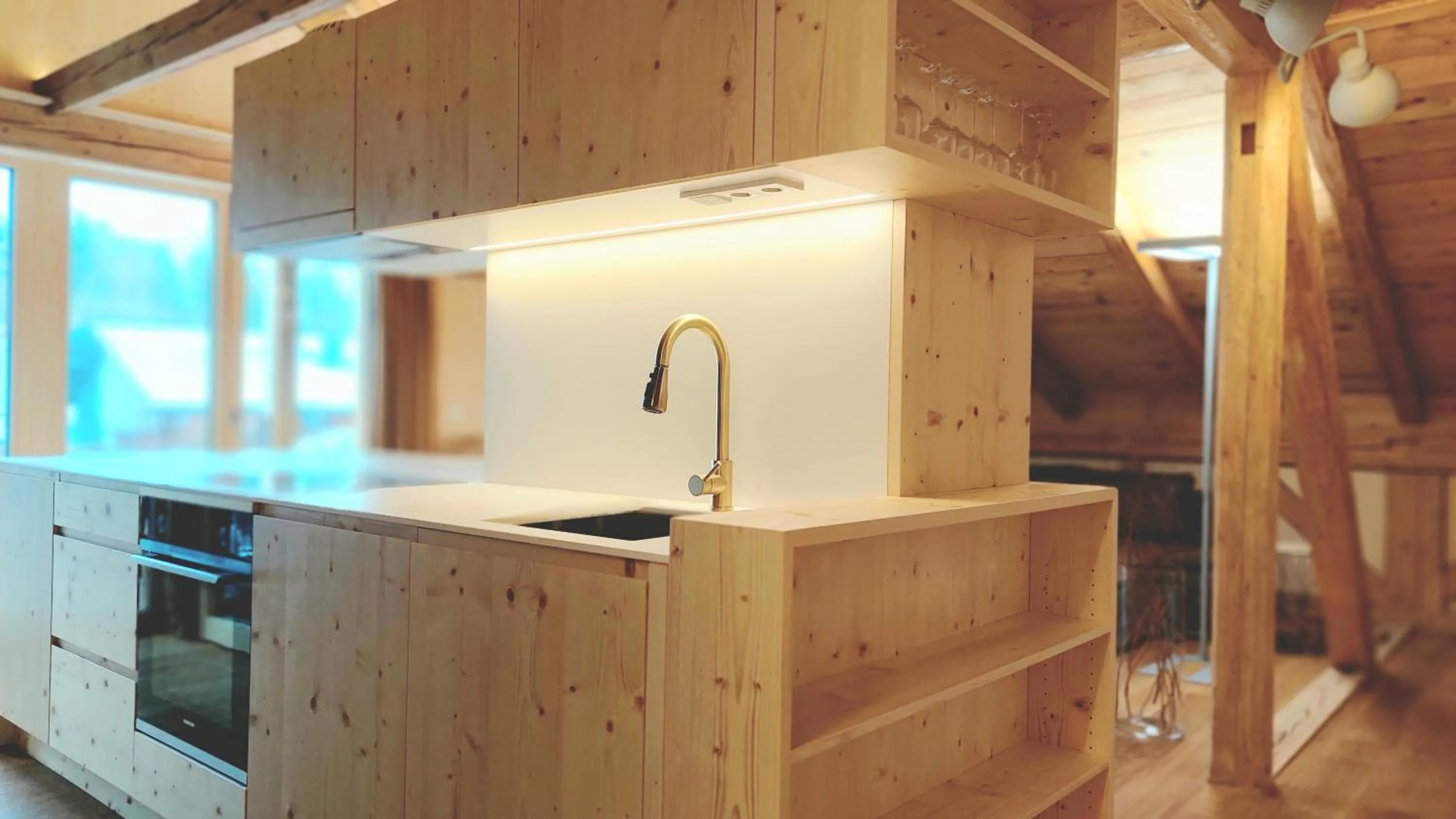 Kitchen or kitchenette in Kranzmuehle - Ankommen am Achensee