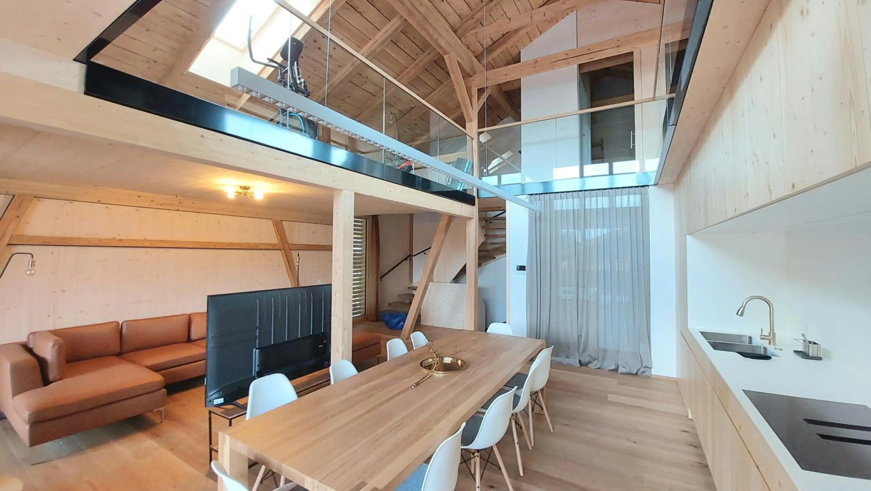 Living room in Kranzmuehle - Ankommen am Achensee