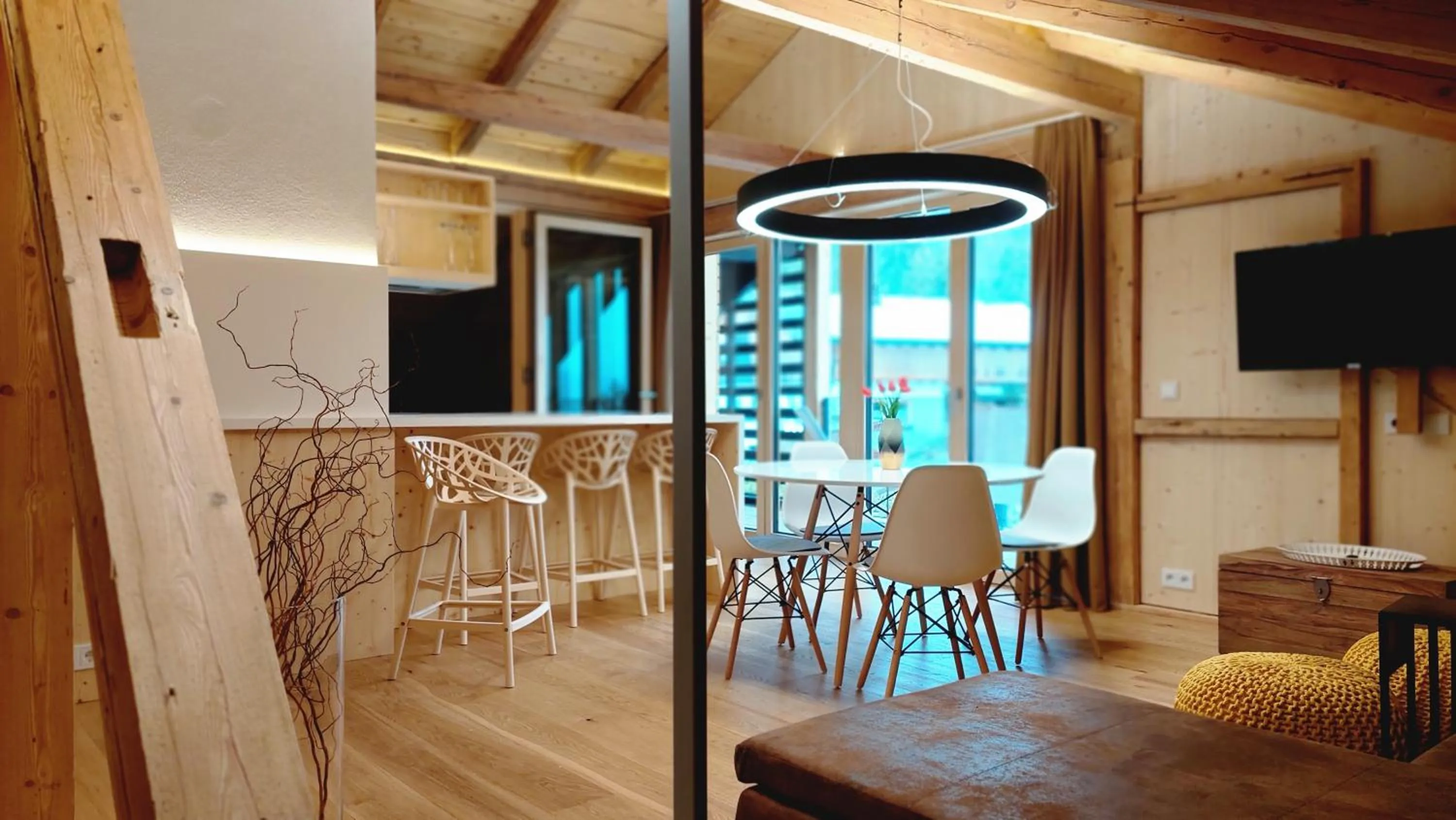 Living room in Kranzmuehle - Ankommen am Achensee