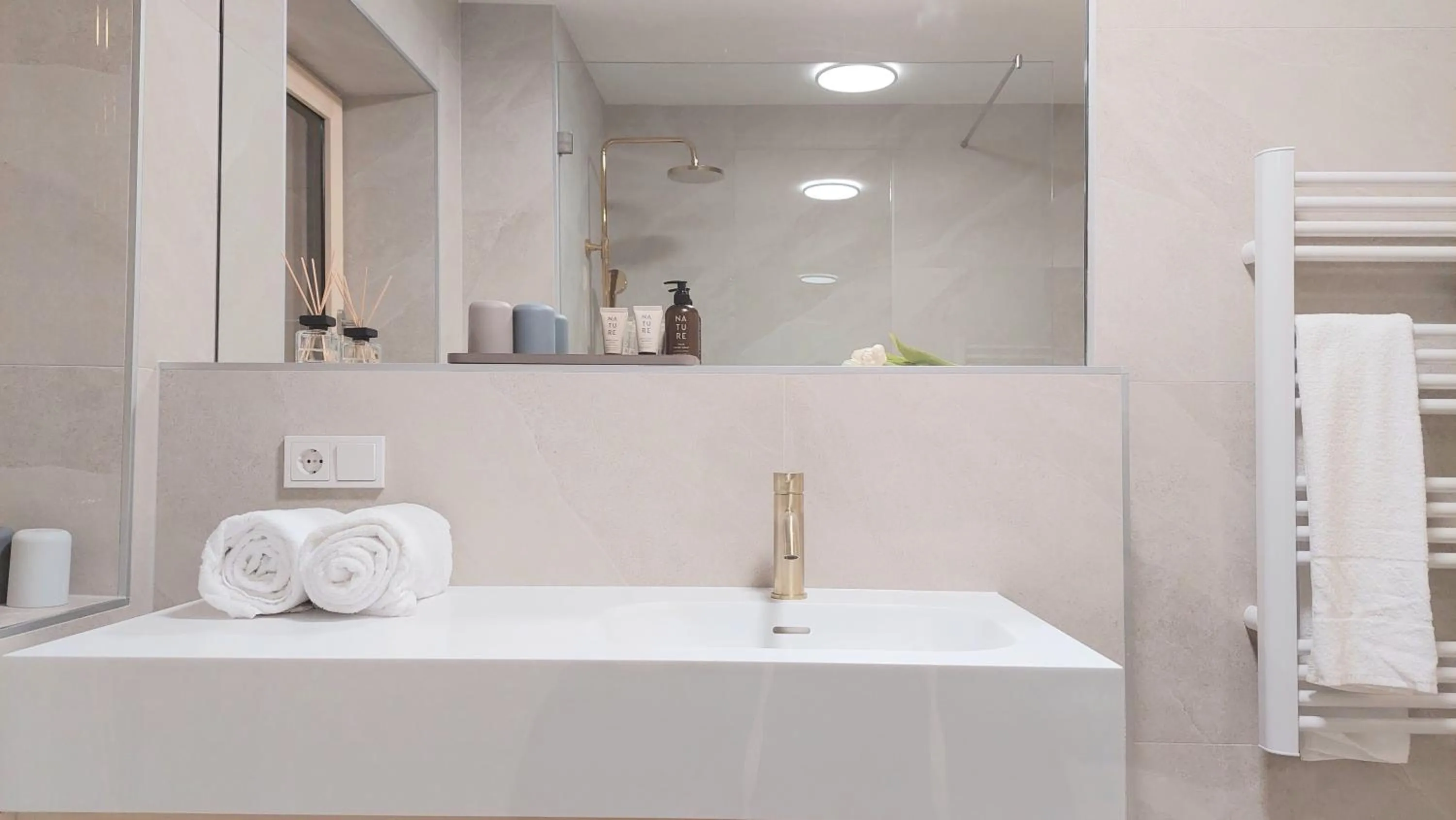 Bathroom in Kranzmuehle - Ankommen am Achensee