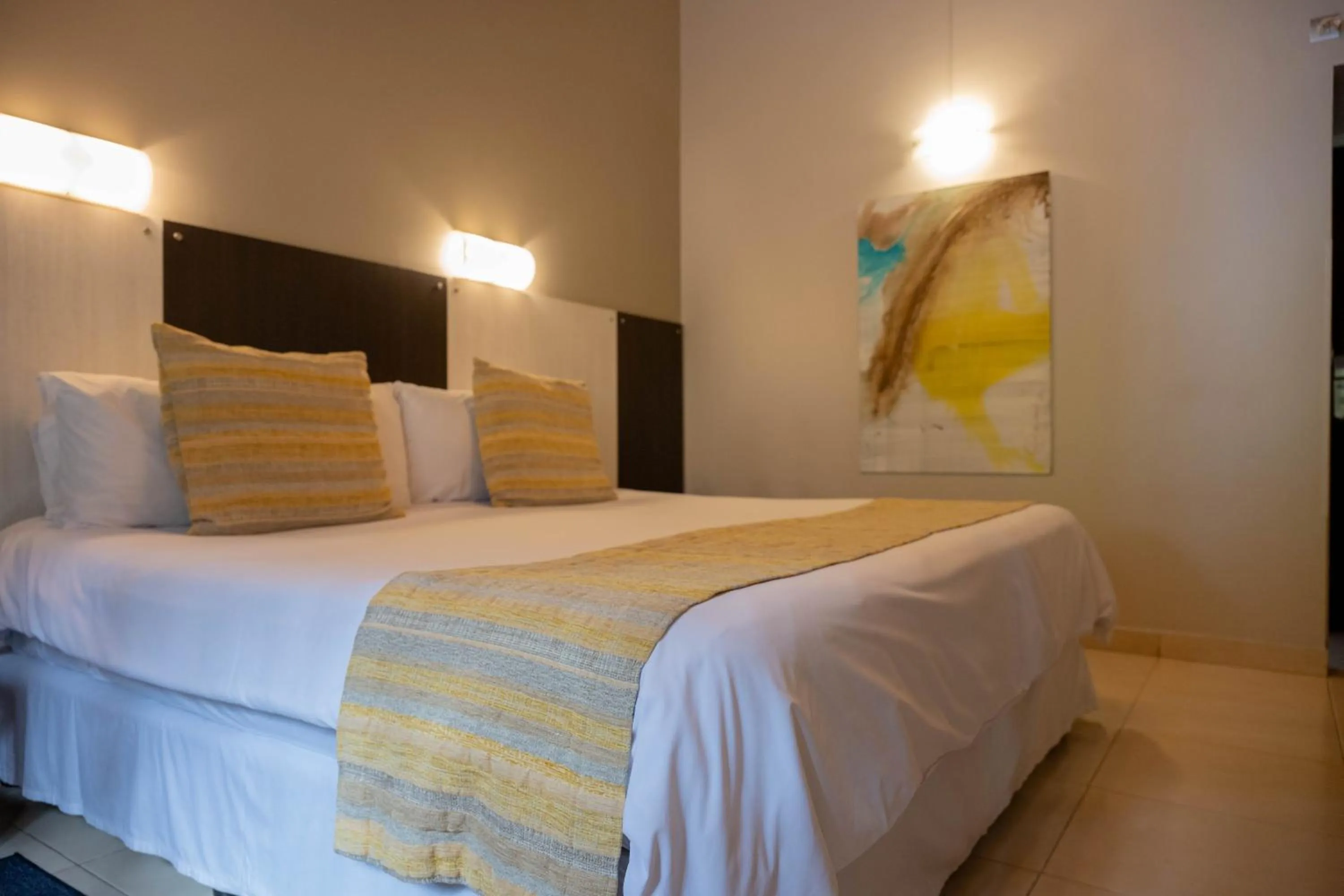 Bed in Portezuelo Hotel