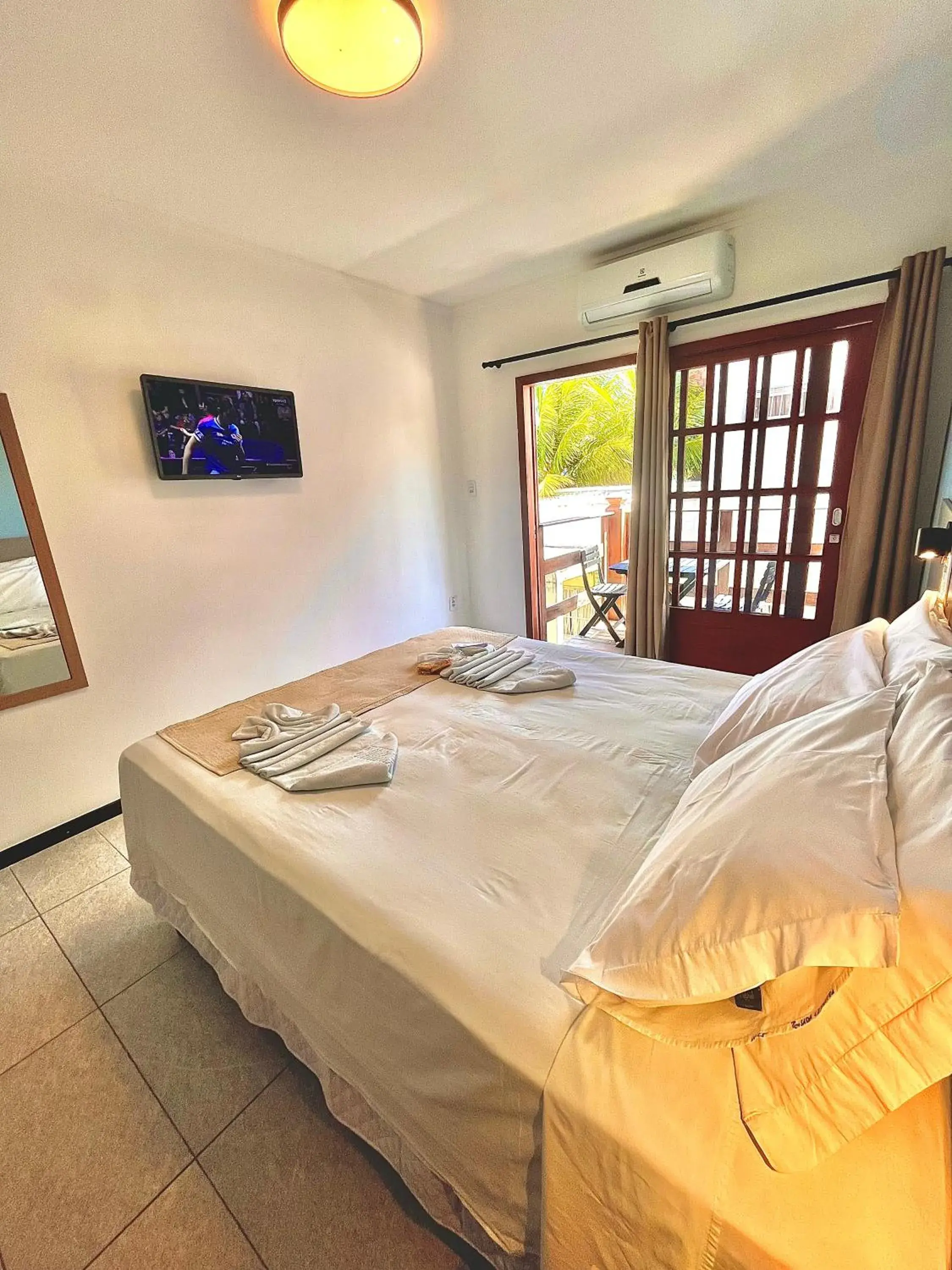 Double Room with Patio in Pousada La Riviera - Pé na areia e Passeios em Maragogi Double Room with Patio in Pousada La Riviera - Pé na areia e Passeios em Maragogi