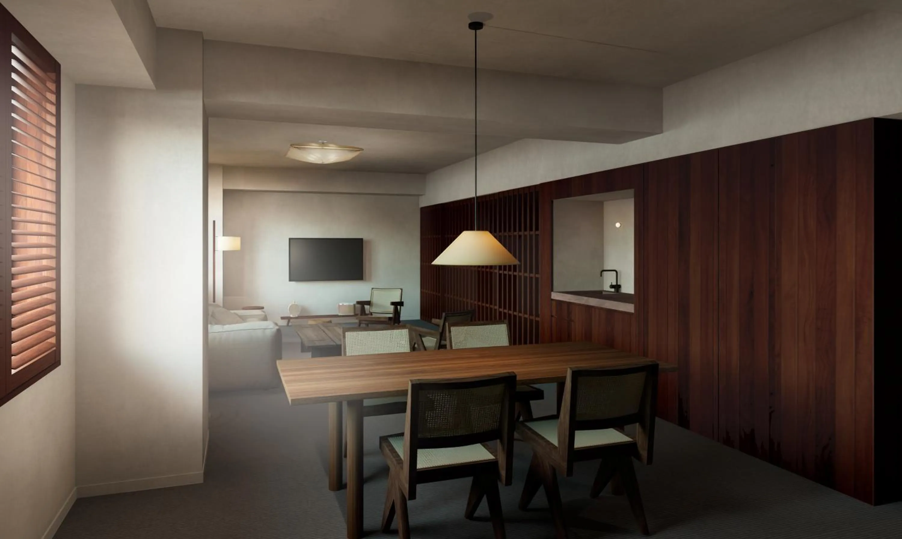 Living room in Hotel JAL City Toyama