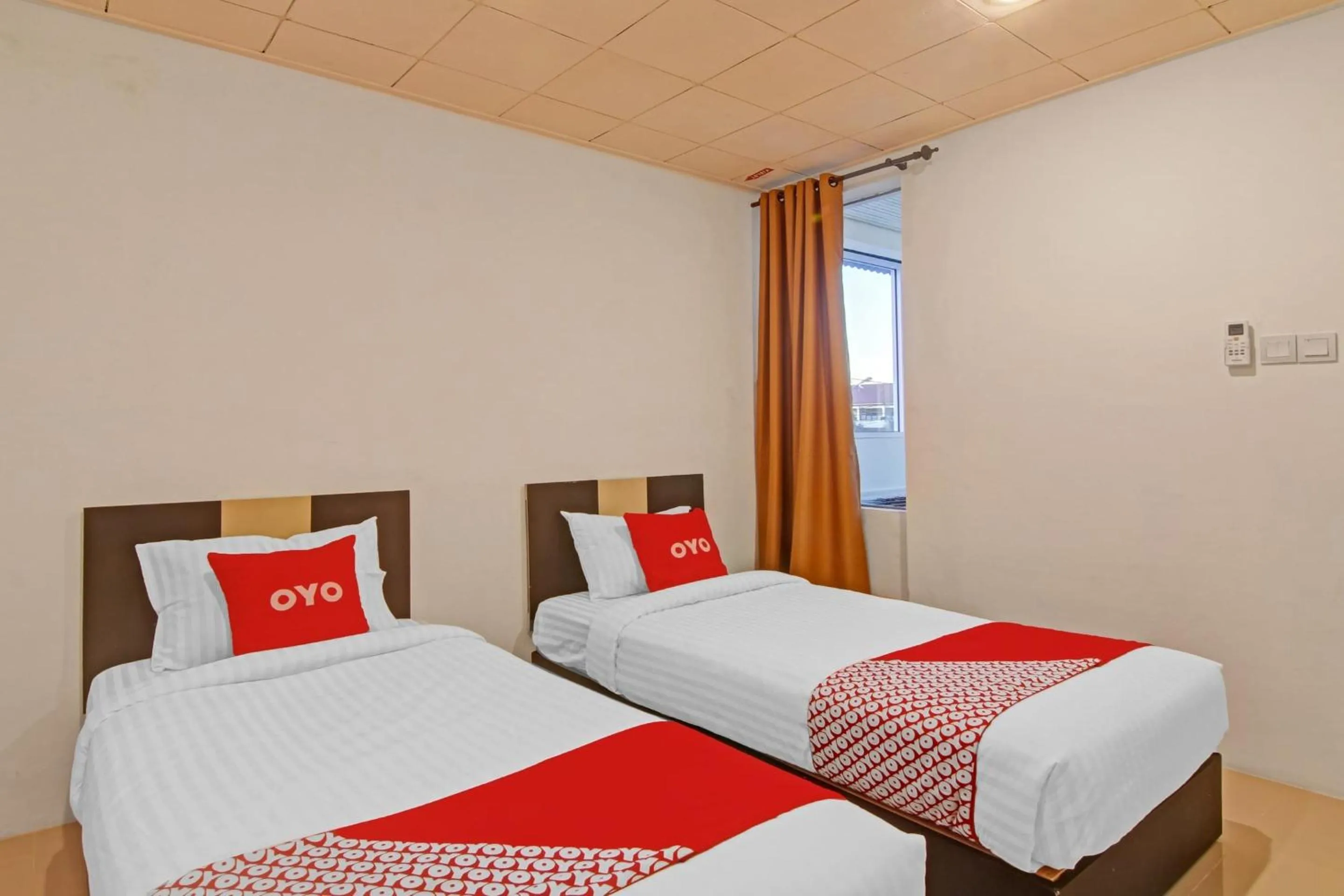 Bedroom, Bed in Hotel O Paris Street Residence Syariah
