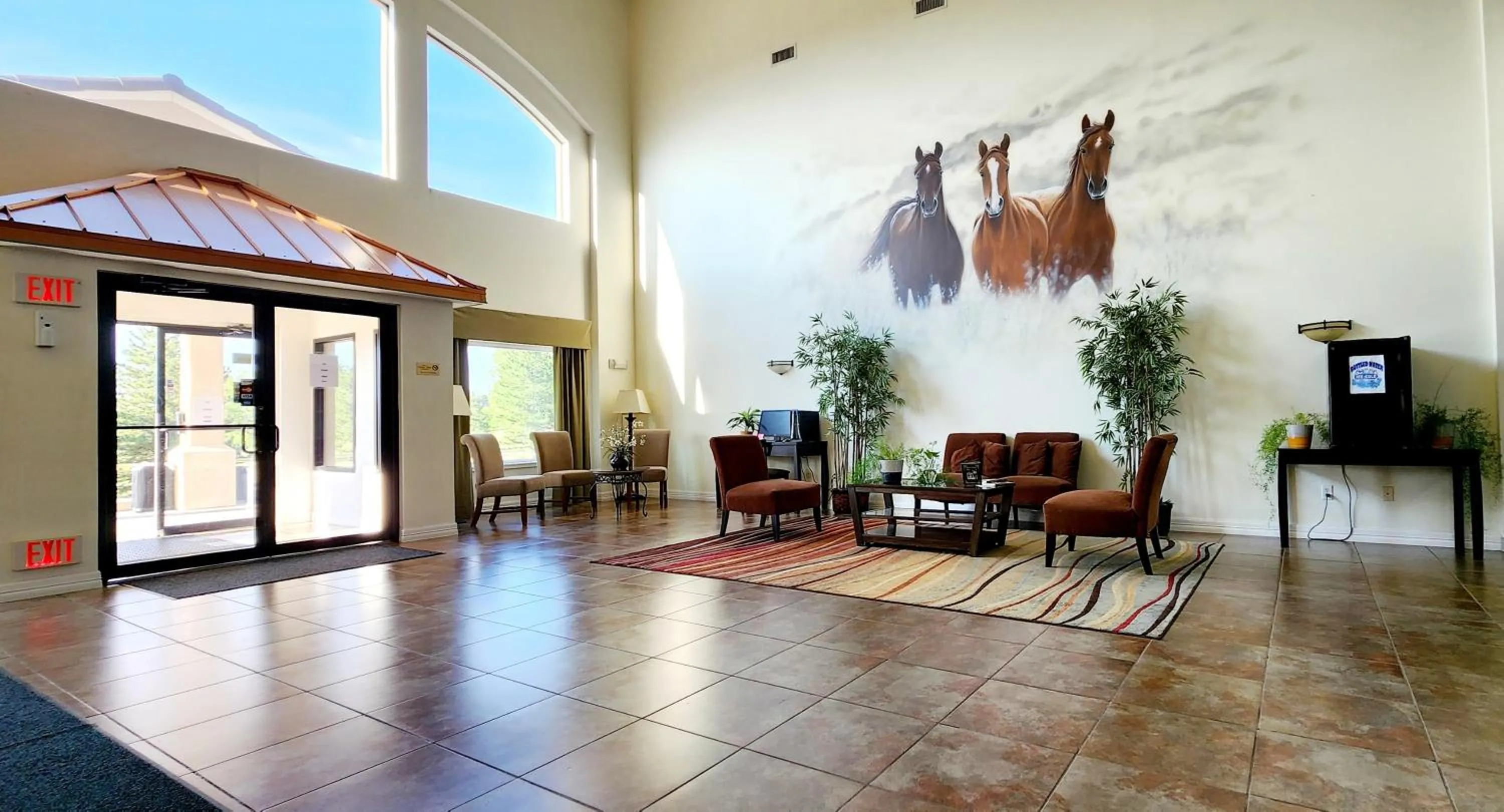 Living room in FairBridge Inn & Suites Canadian