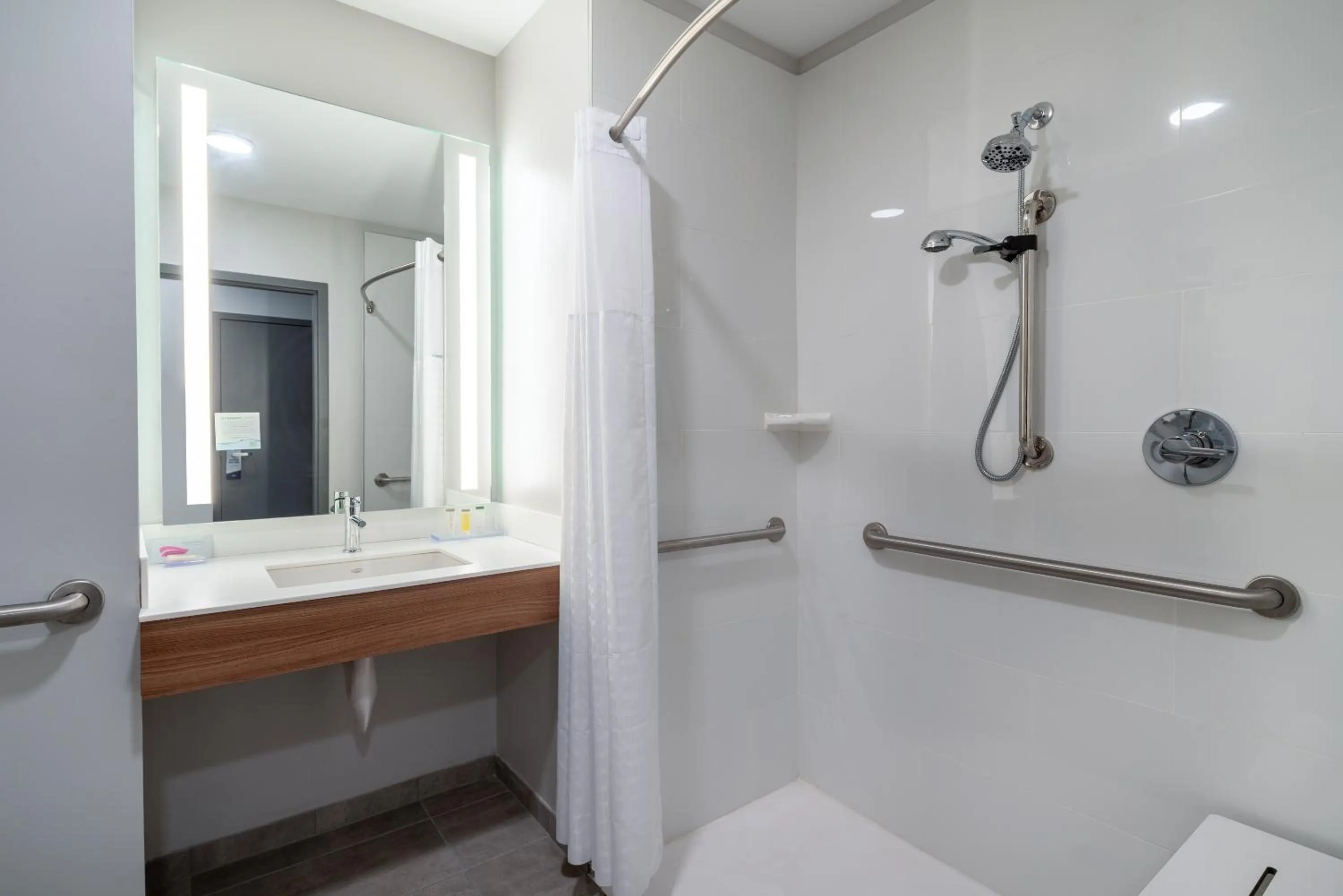 Shower in Microtel Inn & Suites by Wyndham Winchester
