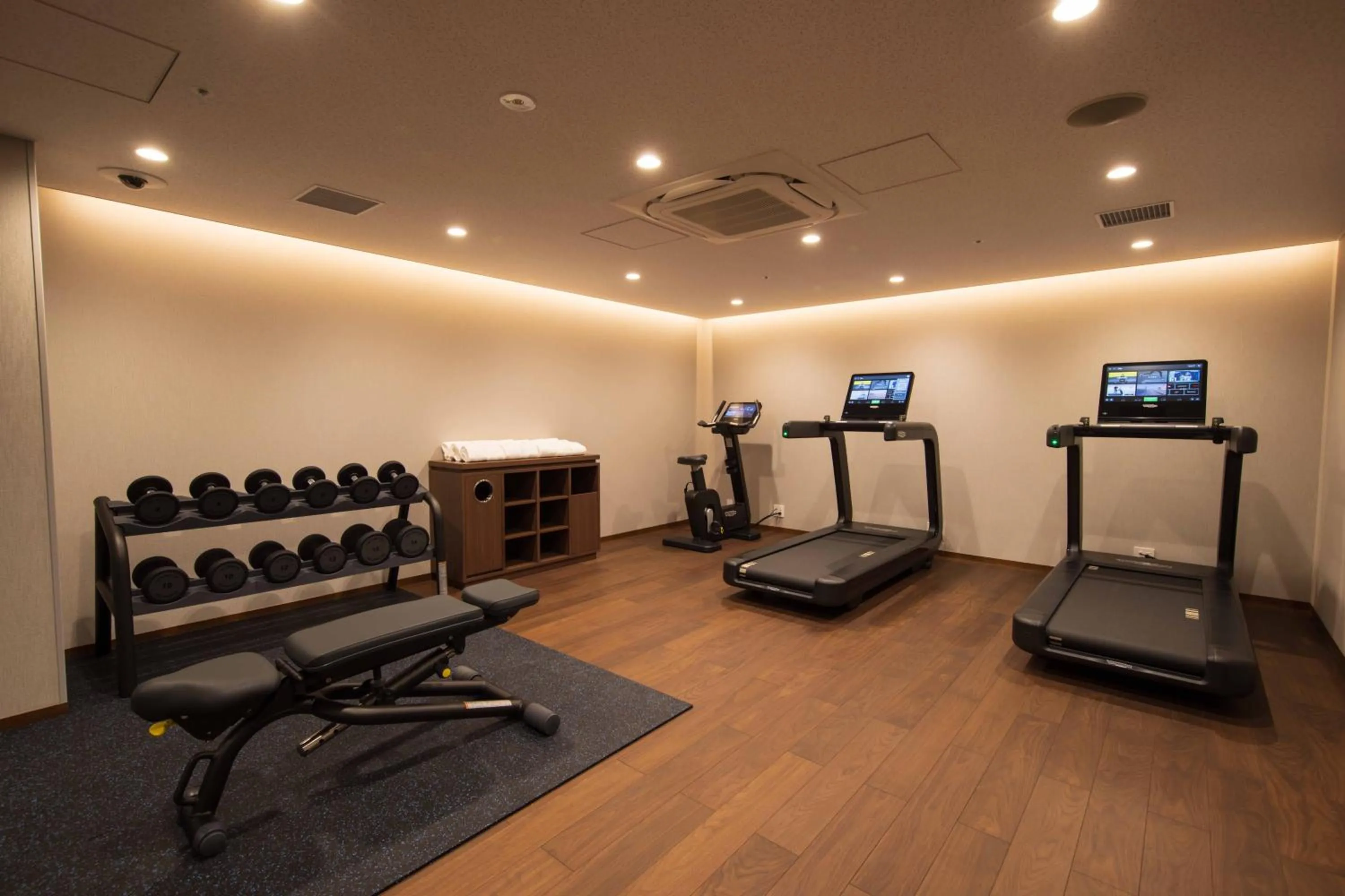 Fitness centre/facilities in Hotel Okura Kyoto Okazaki Bettei