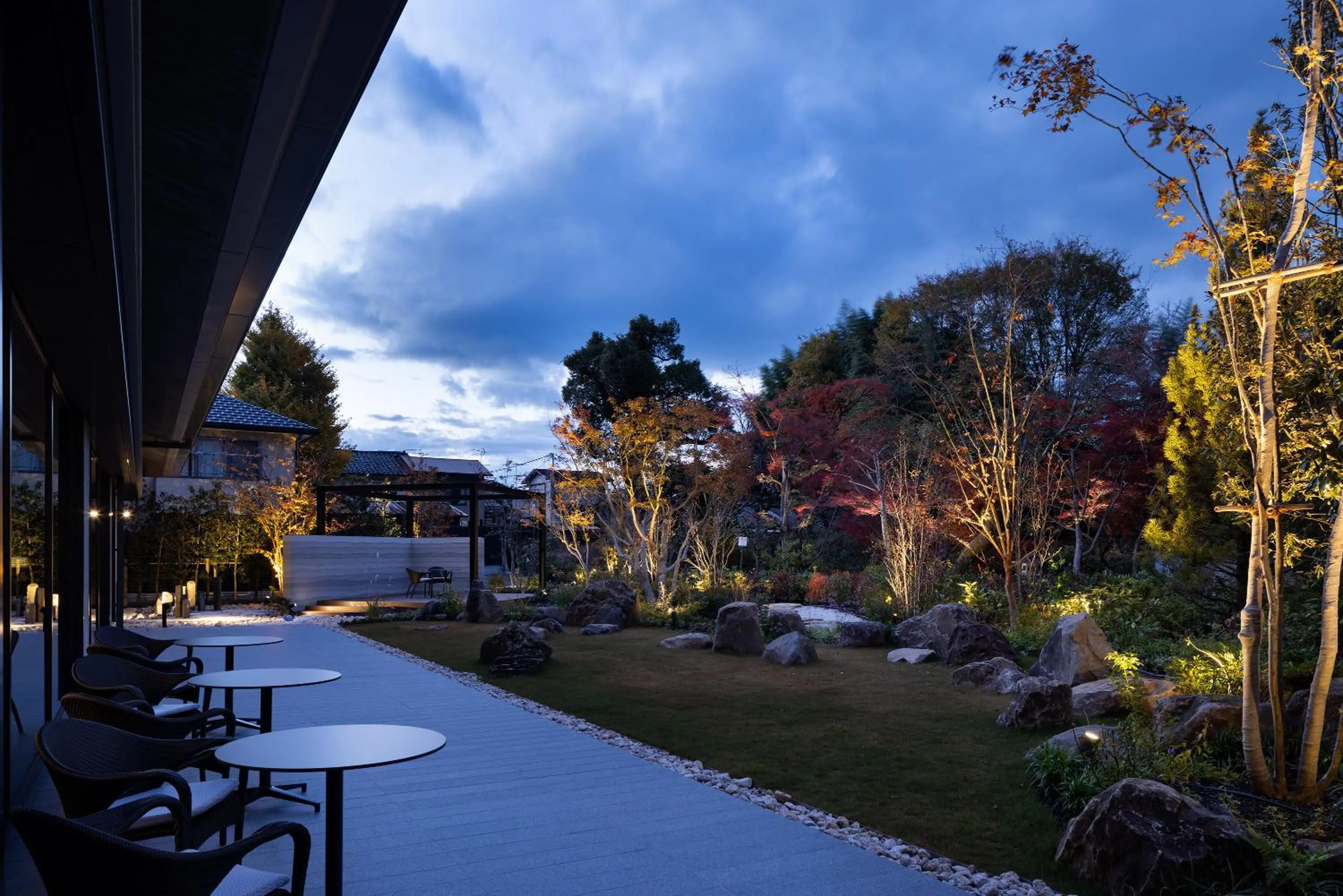 Garden in Hotel Okura Kyoto Okazaki Bettei