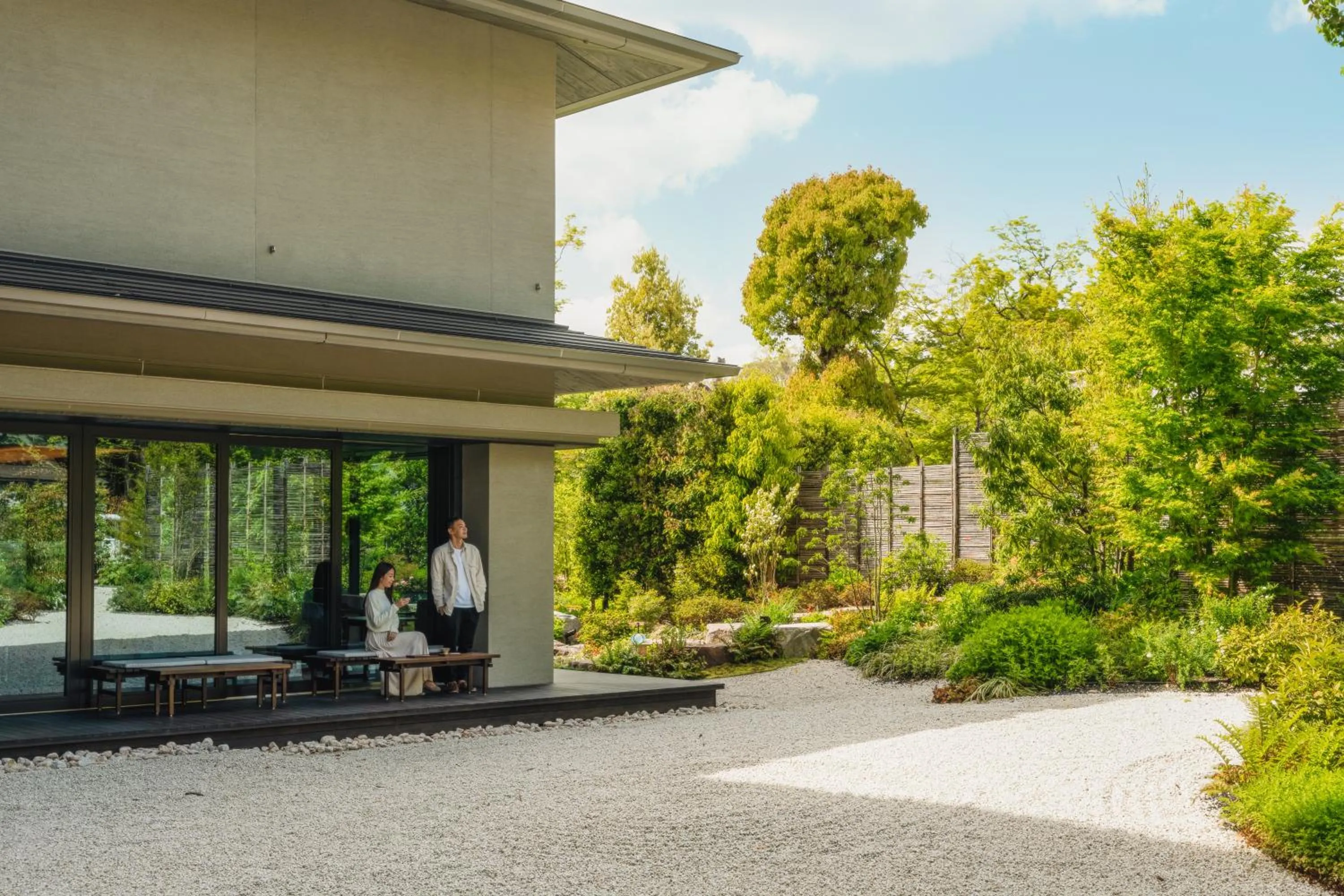 Garden in Hotel Okura Kyoto Okazaki Bettei