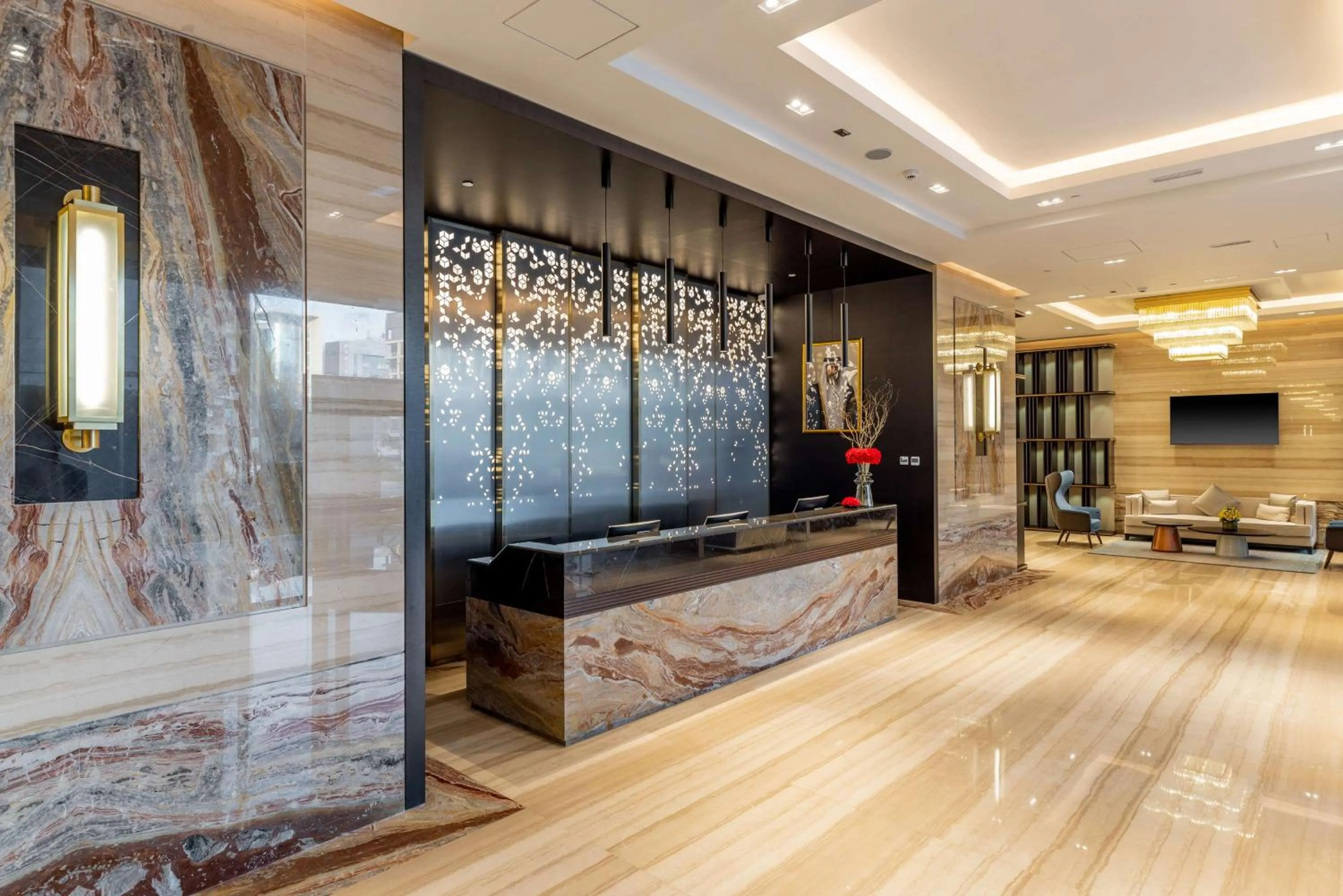 Lobby or reception in DoubleTree by Hilton Doha Downtown