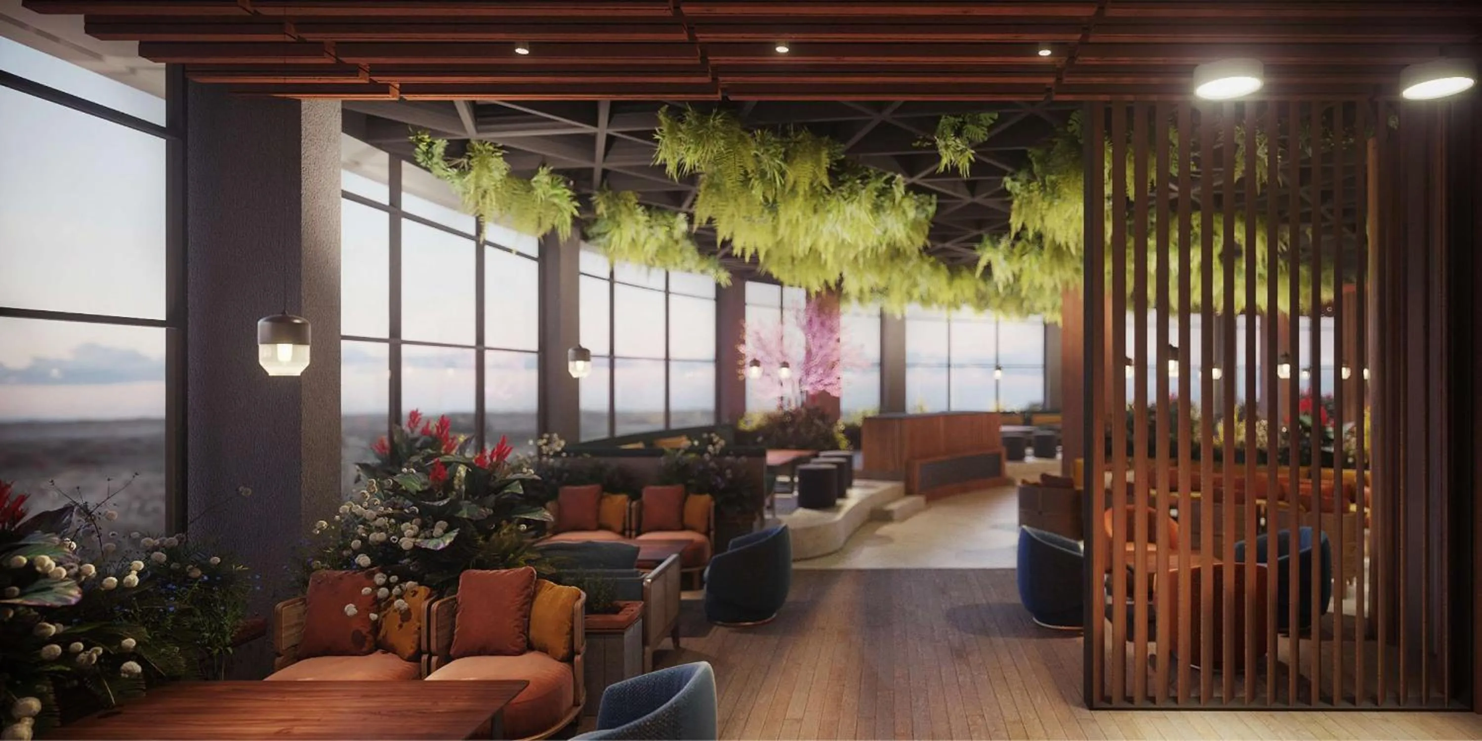 Dining area in DoubleTree by Hilton Doha Downtown