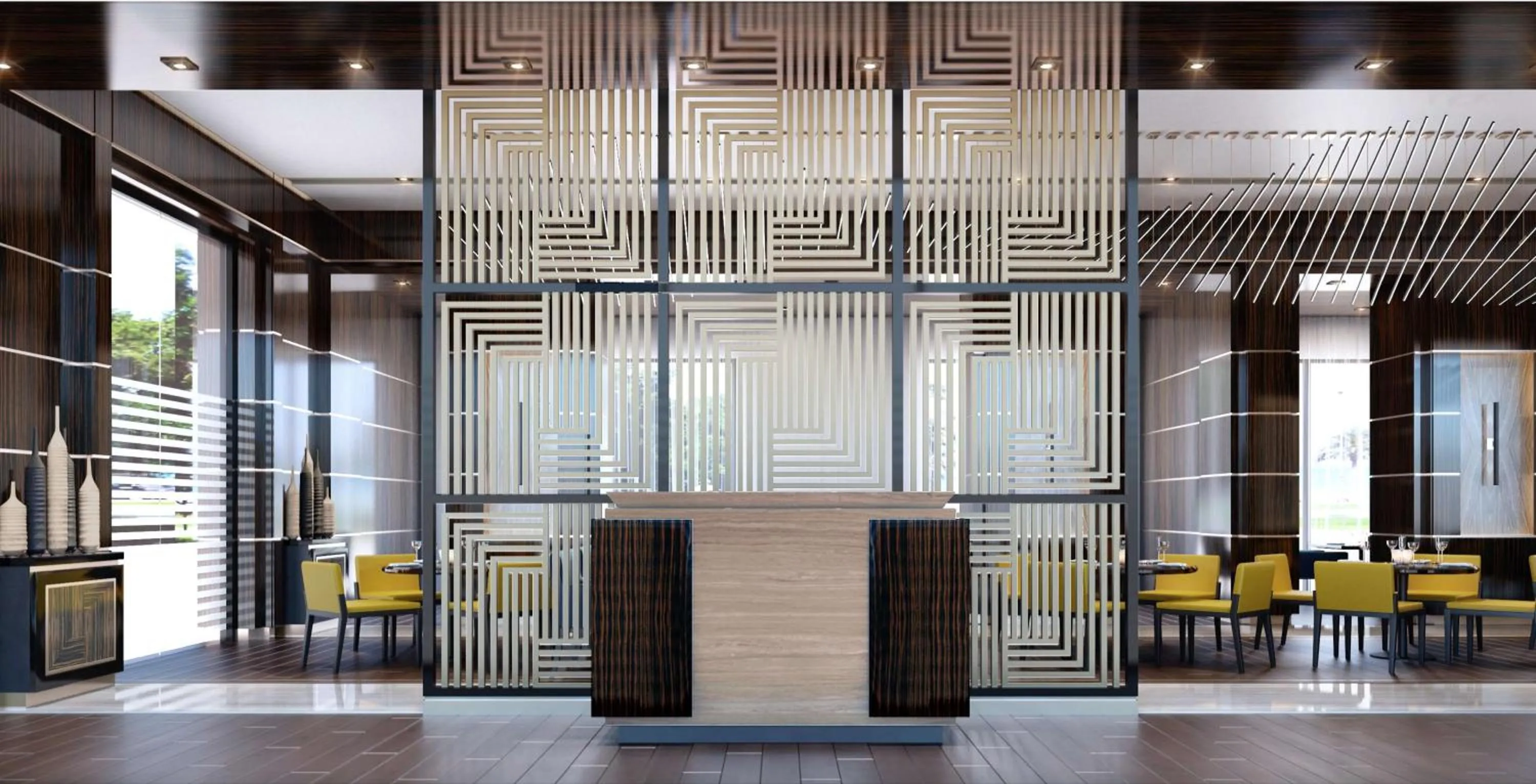 Dining area in DoubleTree by Hilton Doha Downtown