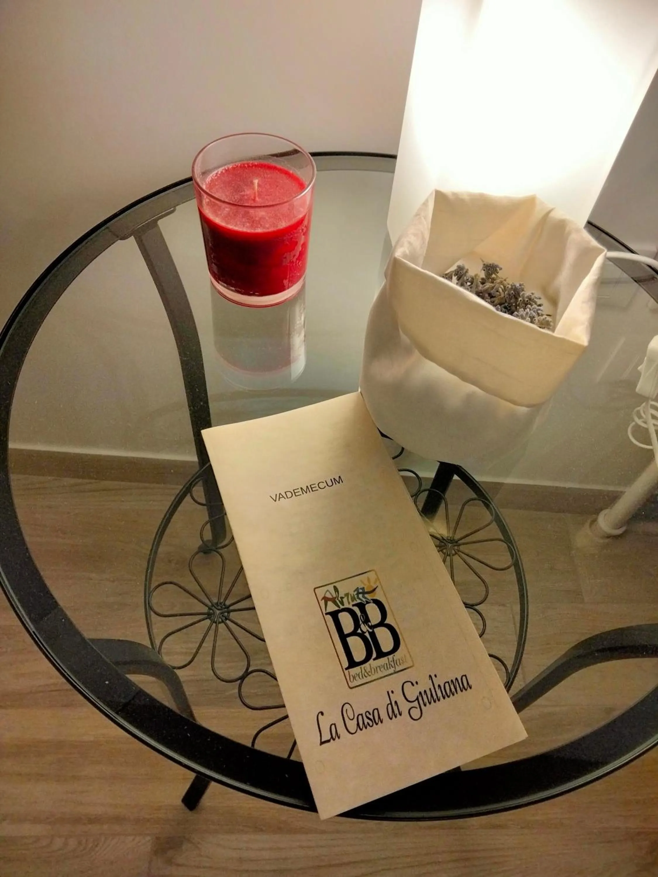 Text overlay in B&B La Casa di Giuliana