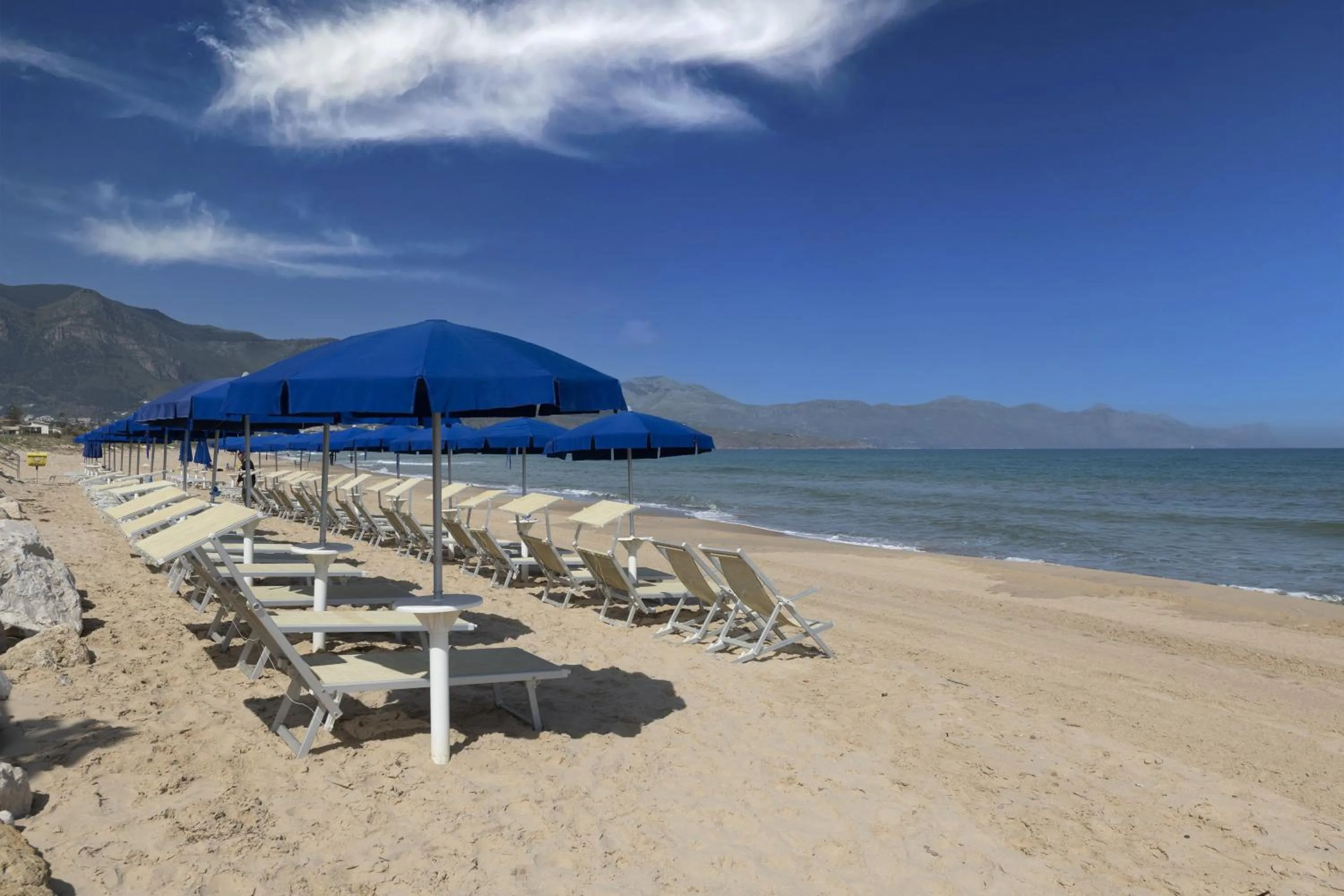 Beach in Resort La Battigia Beach & Spa