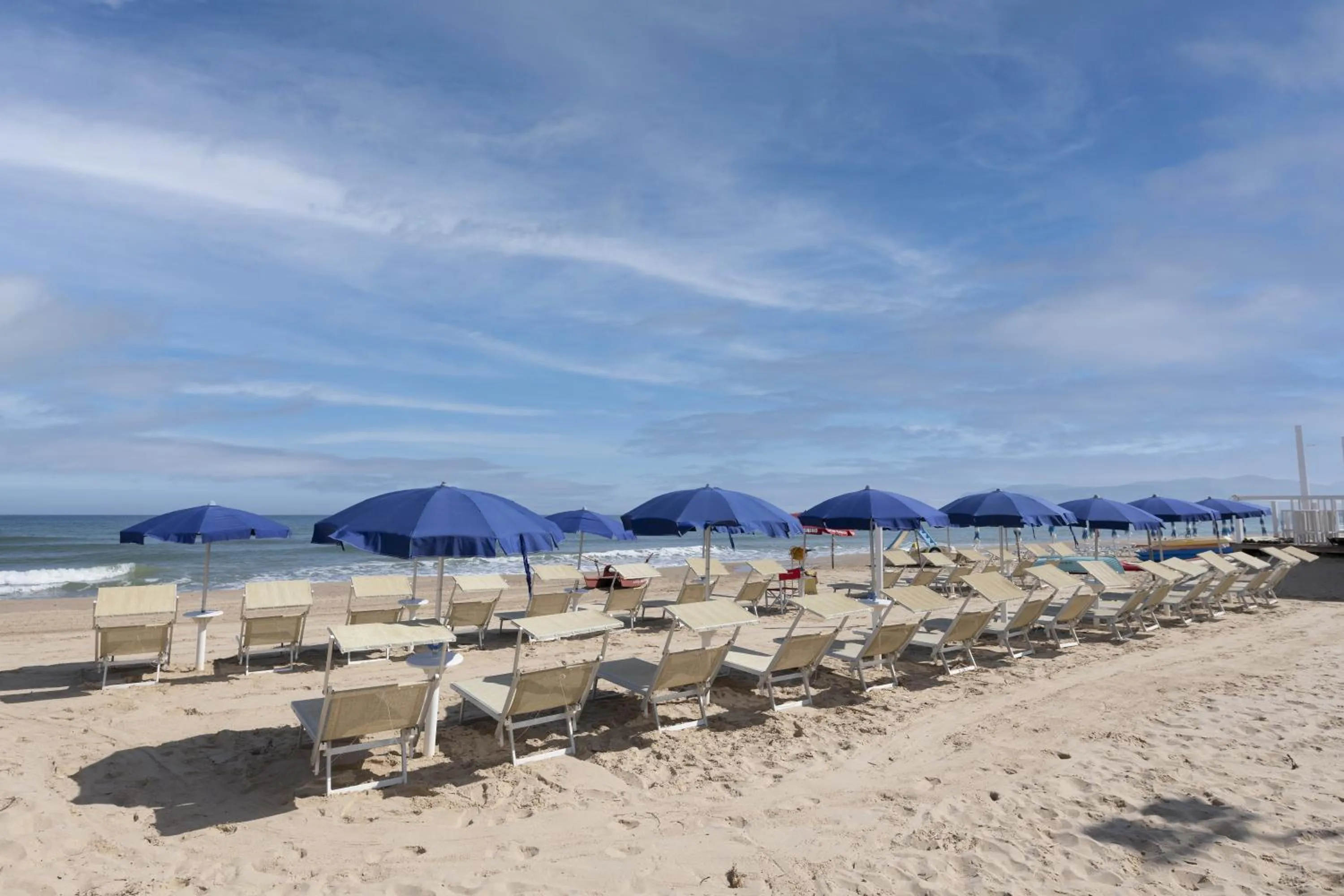 Beach in Resort La Battigia Beach & Spa