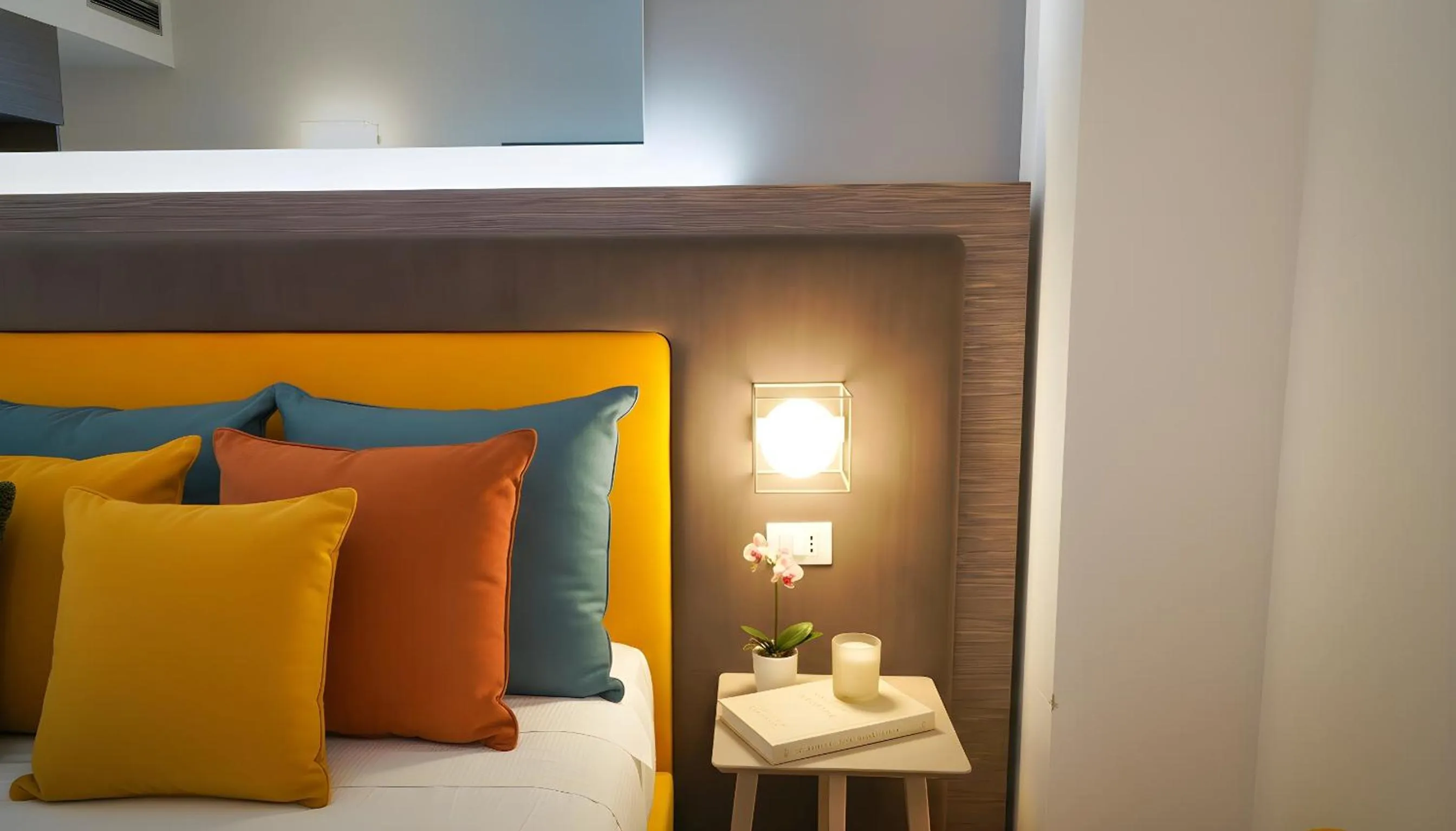 Bed in Resort La Battigia Beach & Spa