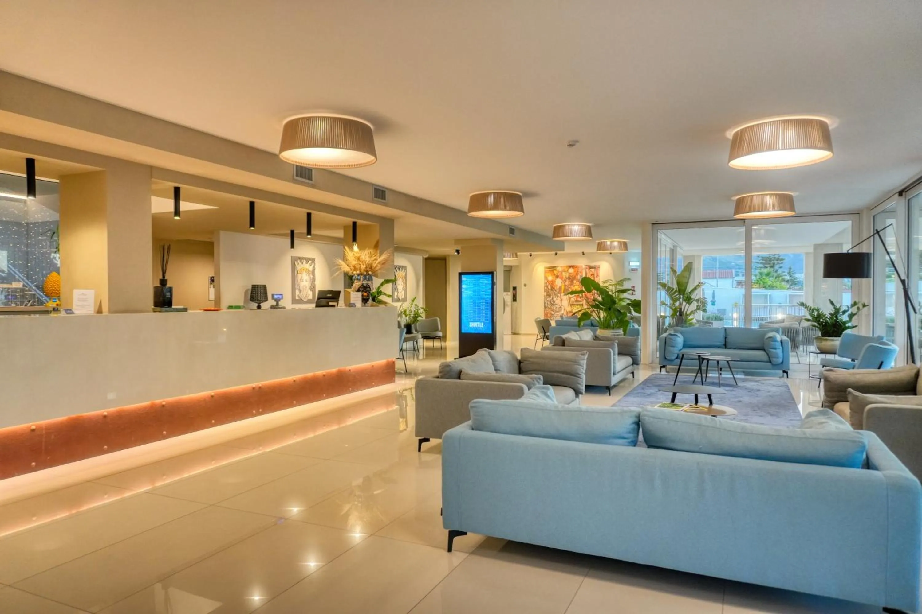 Lobby or reception in Resort La Battigia Beach & Spa