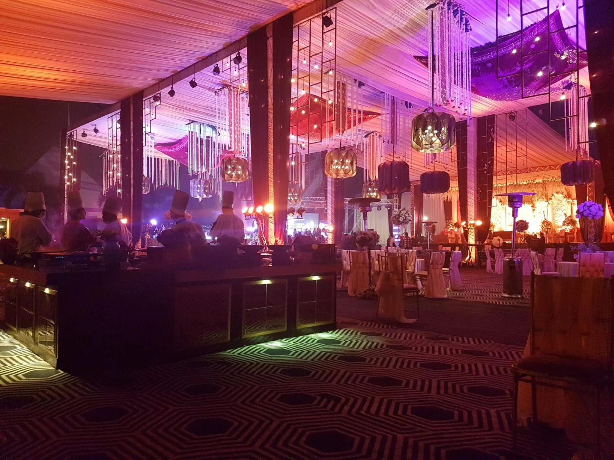 Buffet breakfast in The Stella Hotel & Resort