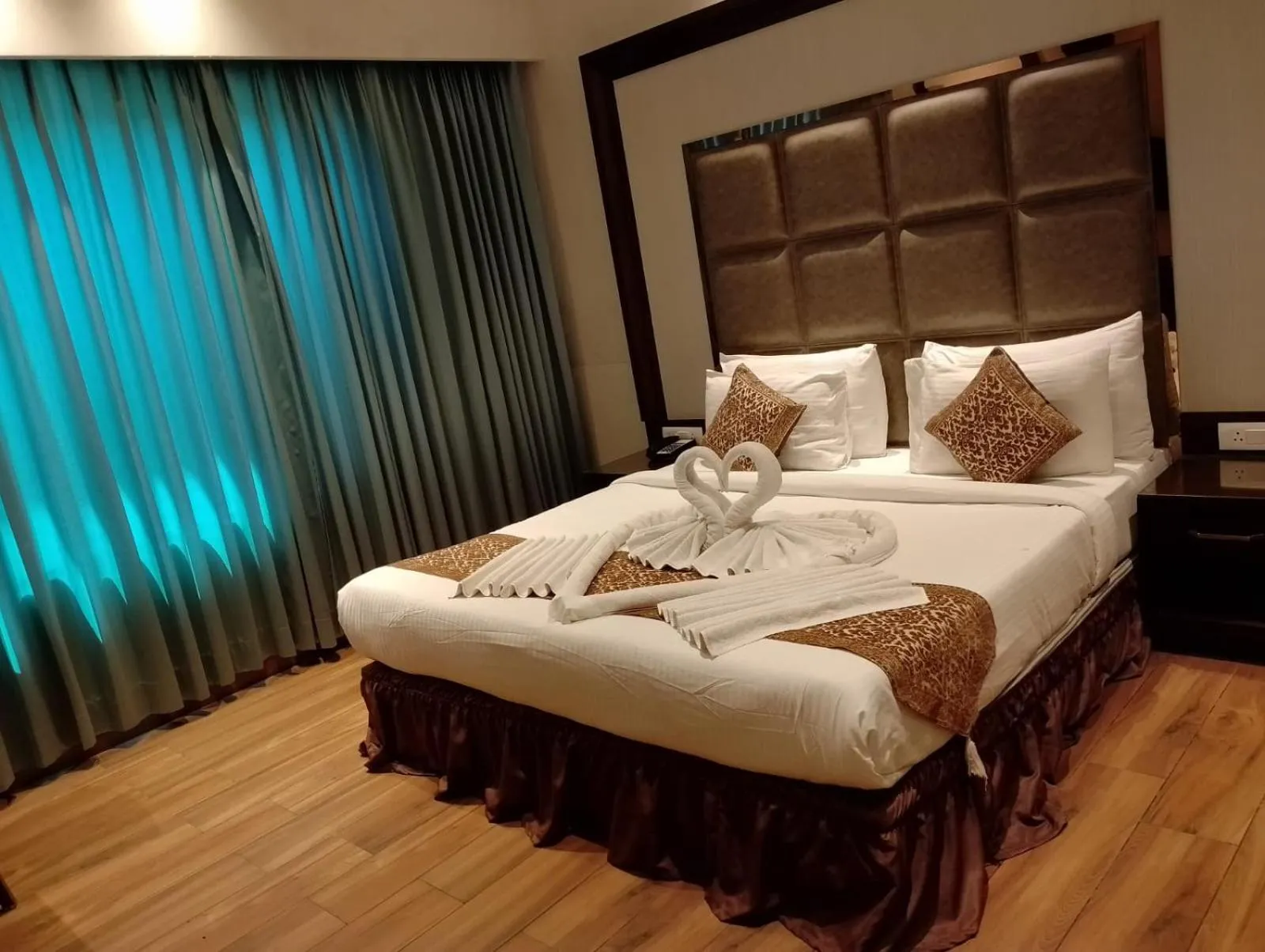 Bed in The Stella Hotel & Resort
