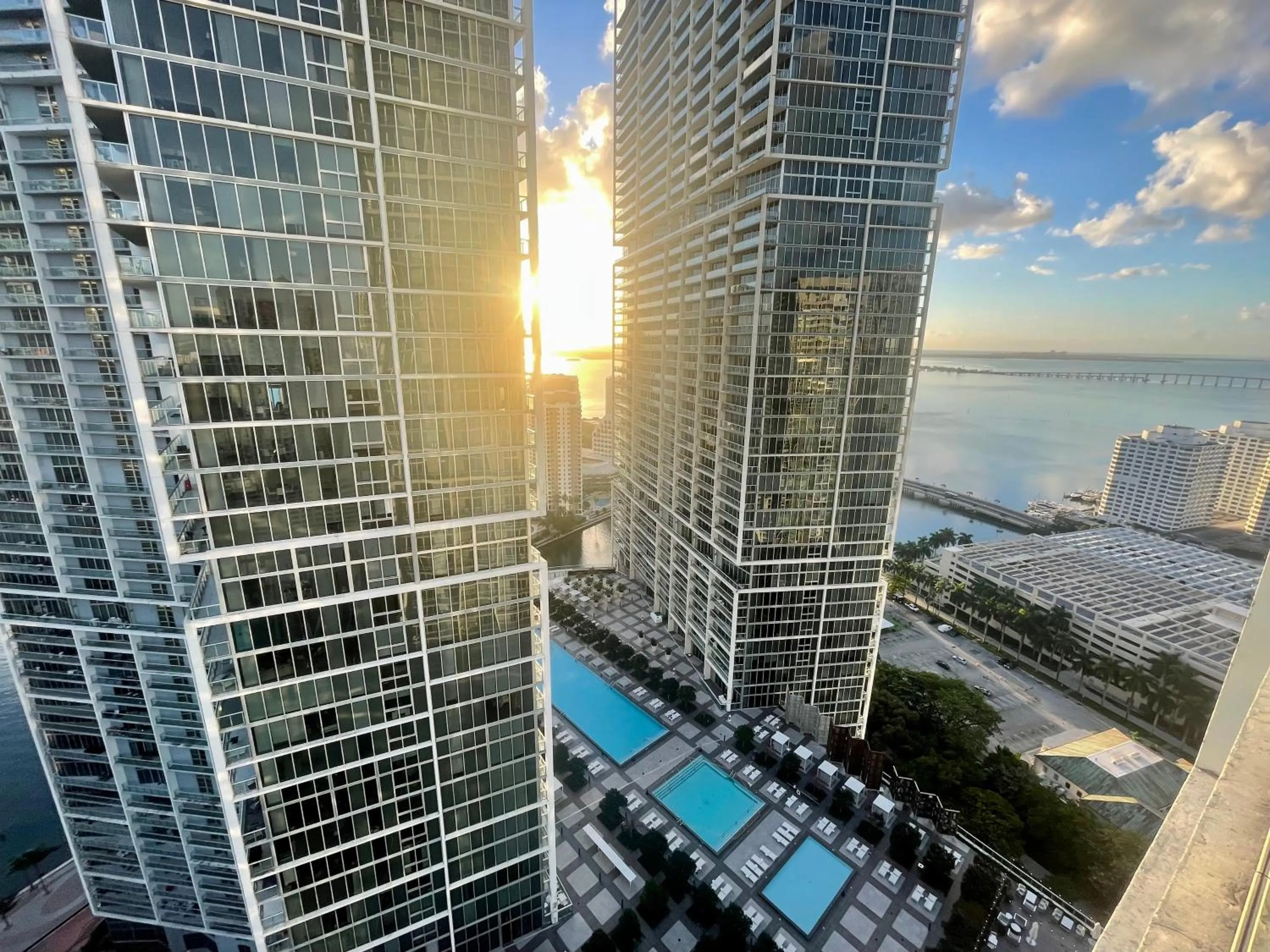 Swimming pool in IconBrickell Tower 3 W Residences