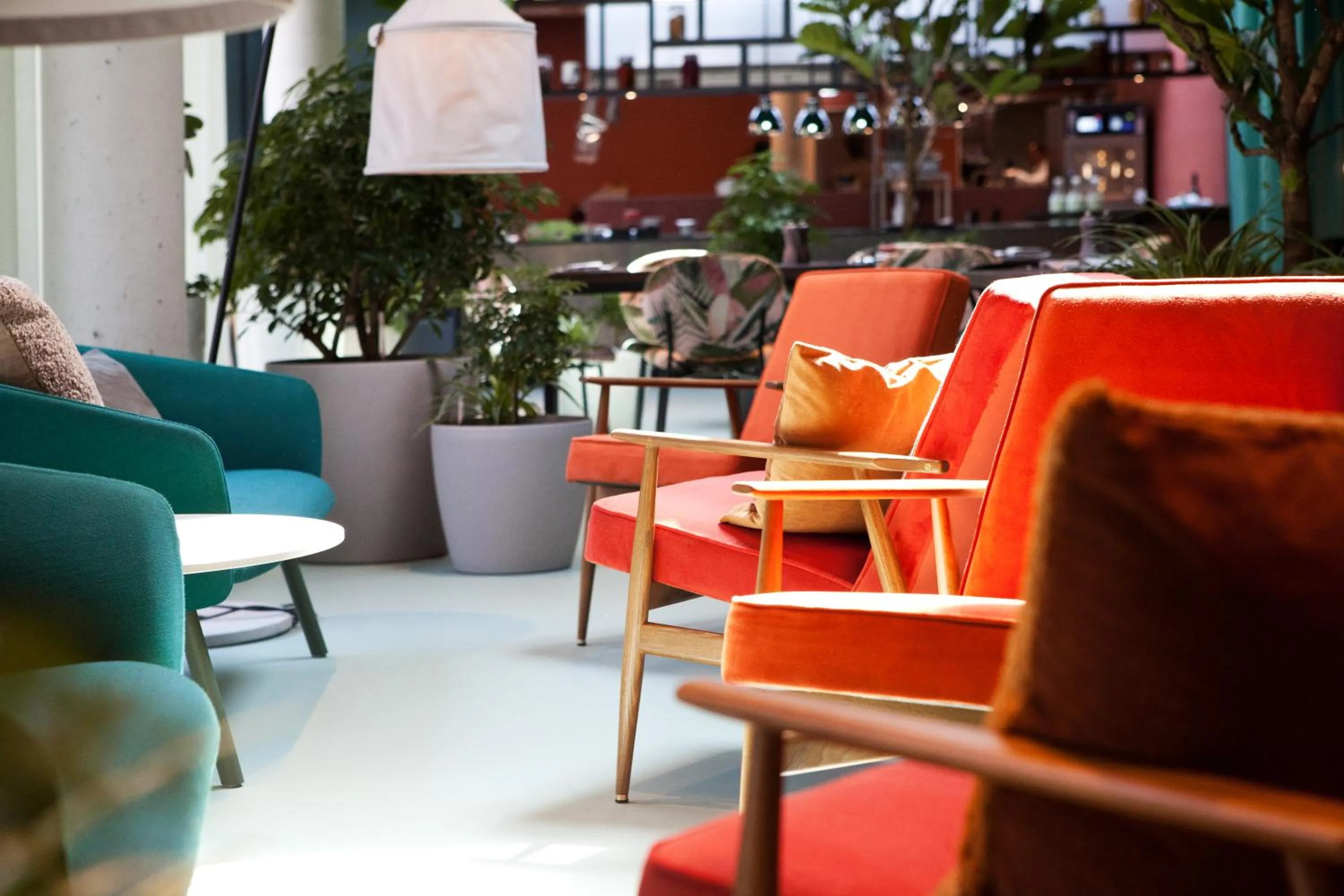 Lobby or reception in Hotel Indigo Vienna - Naschmarkt by IHG