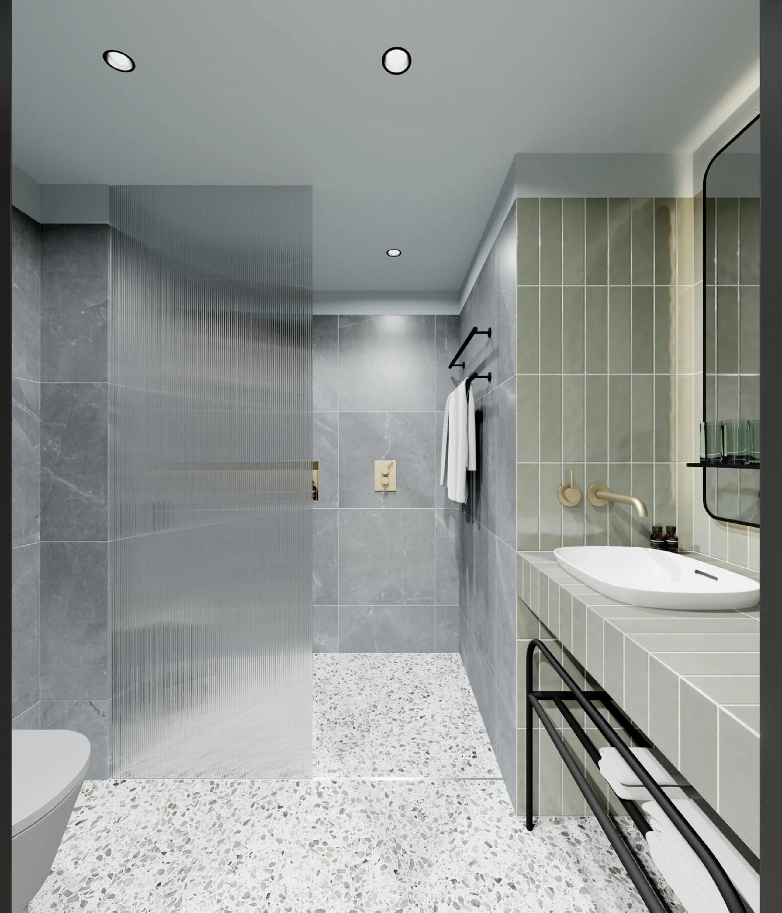 Bathroom in Hotel Indigo Vienna - Naschmarkt by IHG