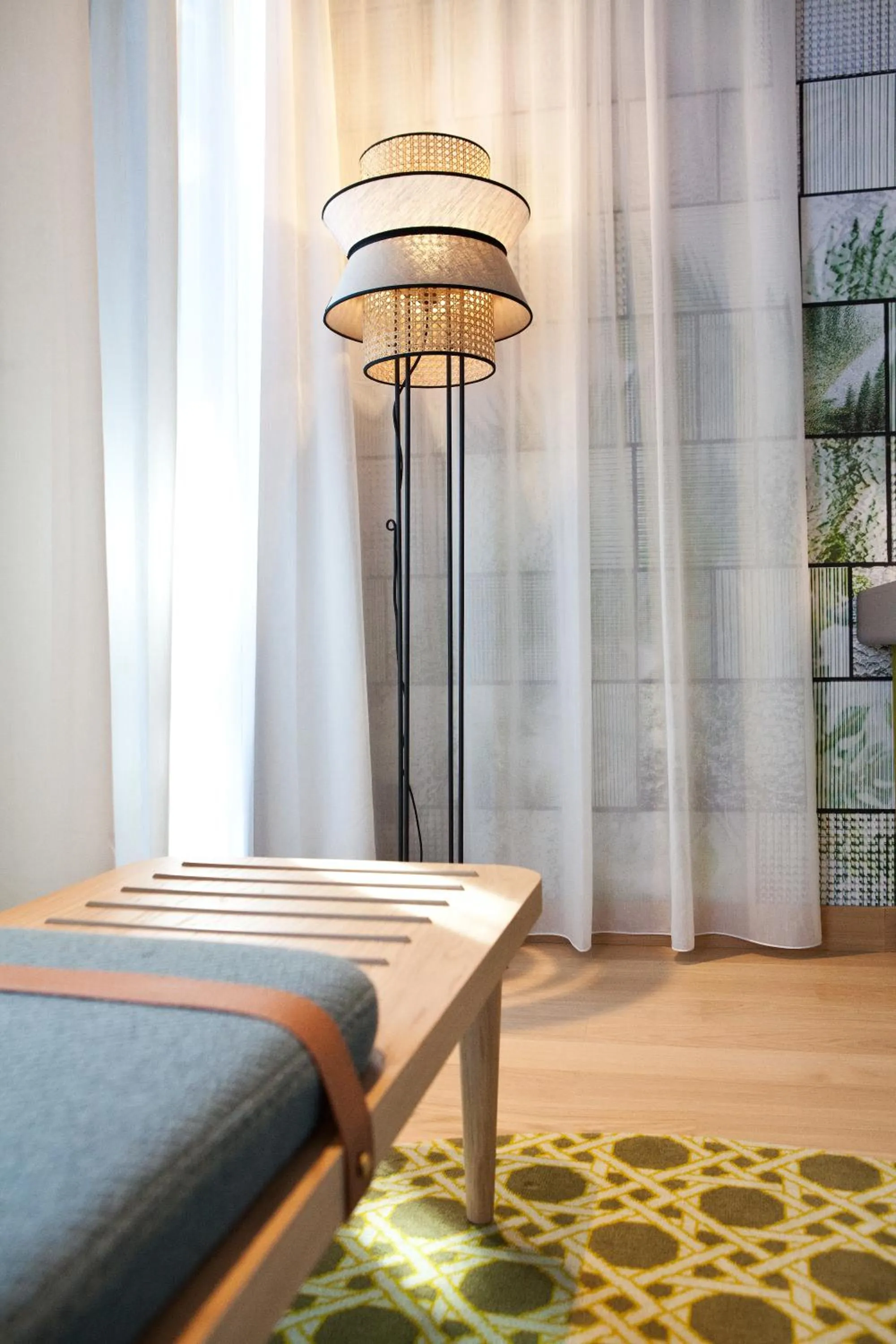 Living room, Bed in Hotel Indigo Vienna - Naschmarkt by IHG