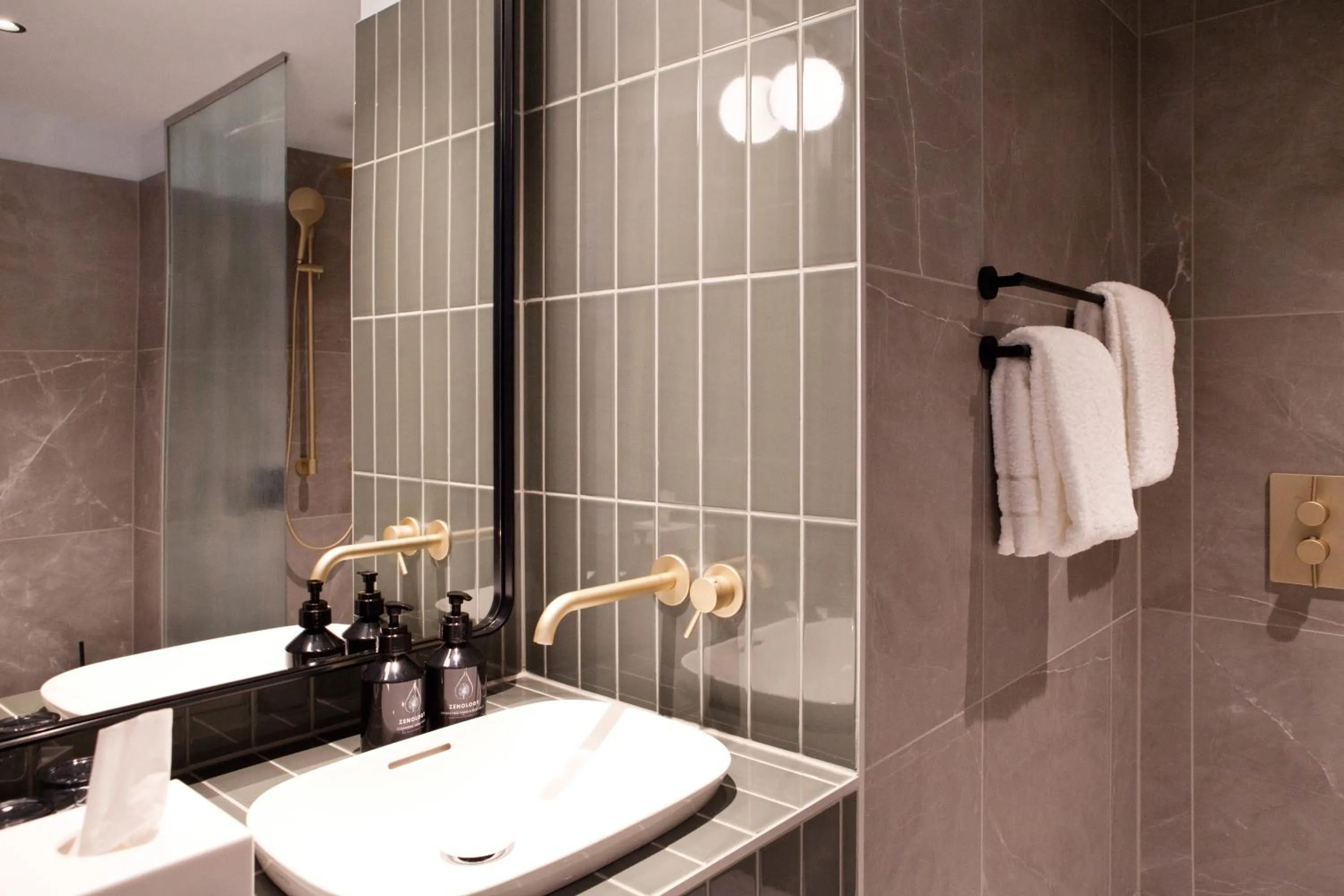 Shower in Hotel Indigo Vienna - Naschmarkt by IHG