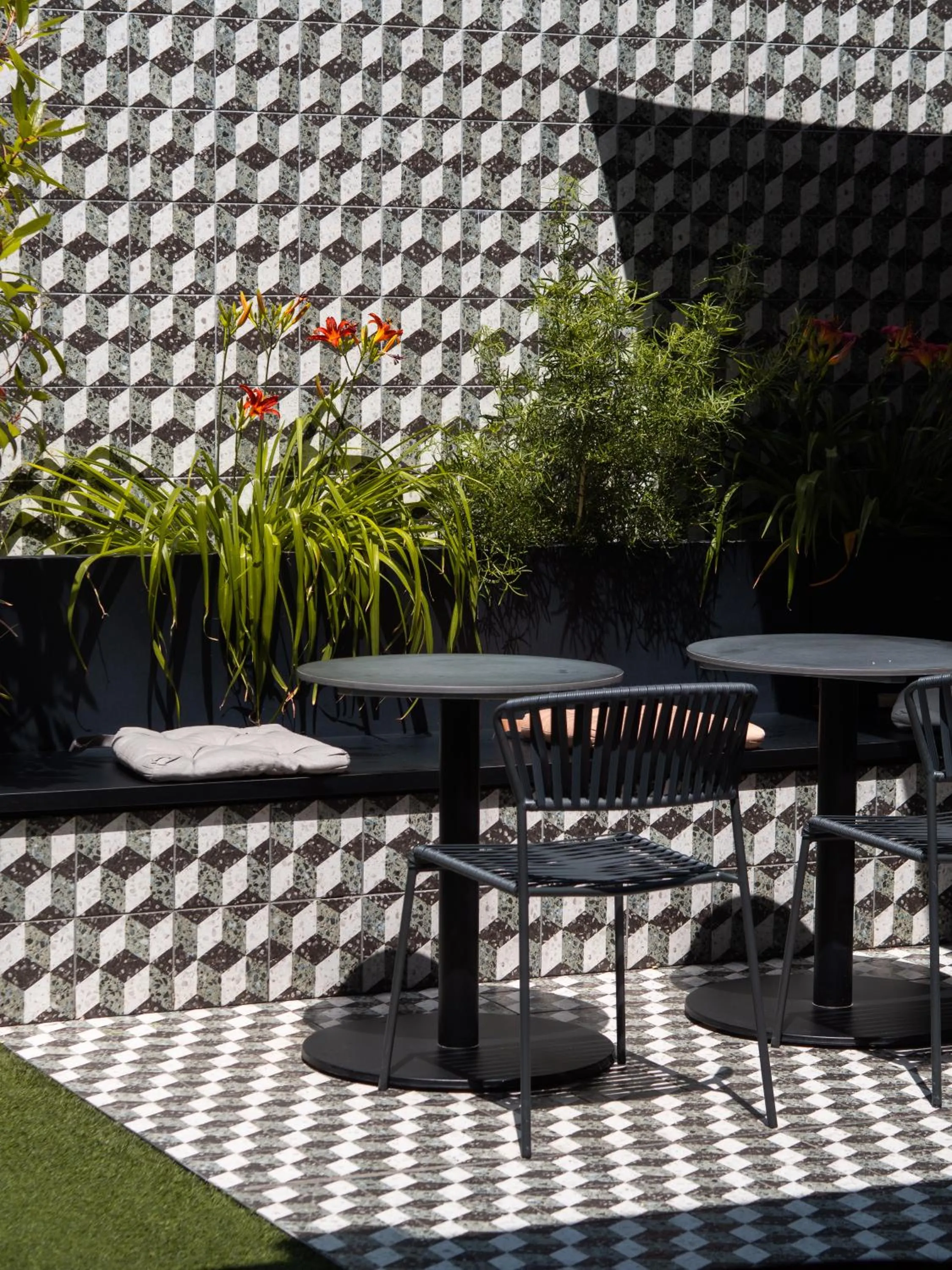 Patio in Hotel Indigo Vienna - Naschmarkt by IHG