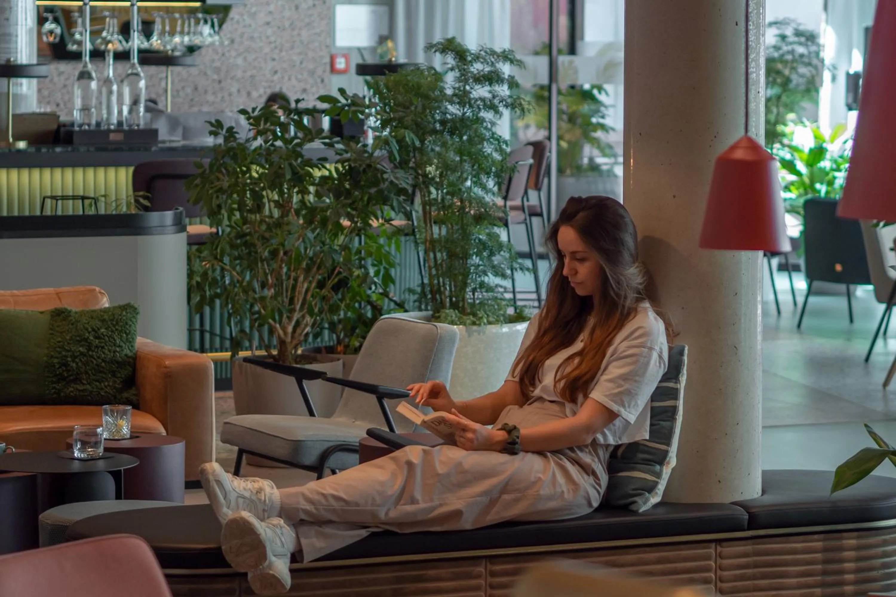 Lobby or reception in Hotel Indigo Vienna - Naschmarkt by IHG