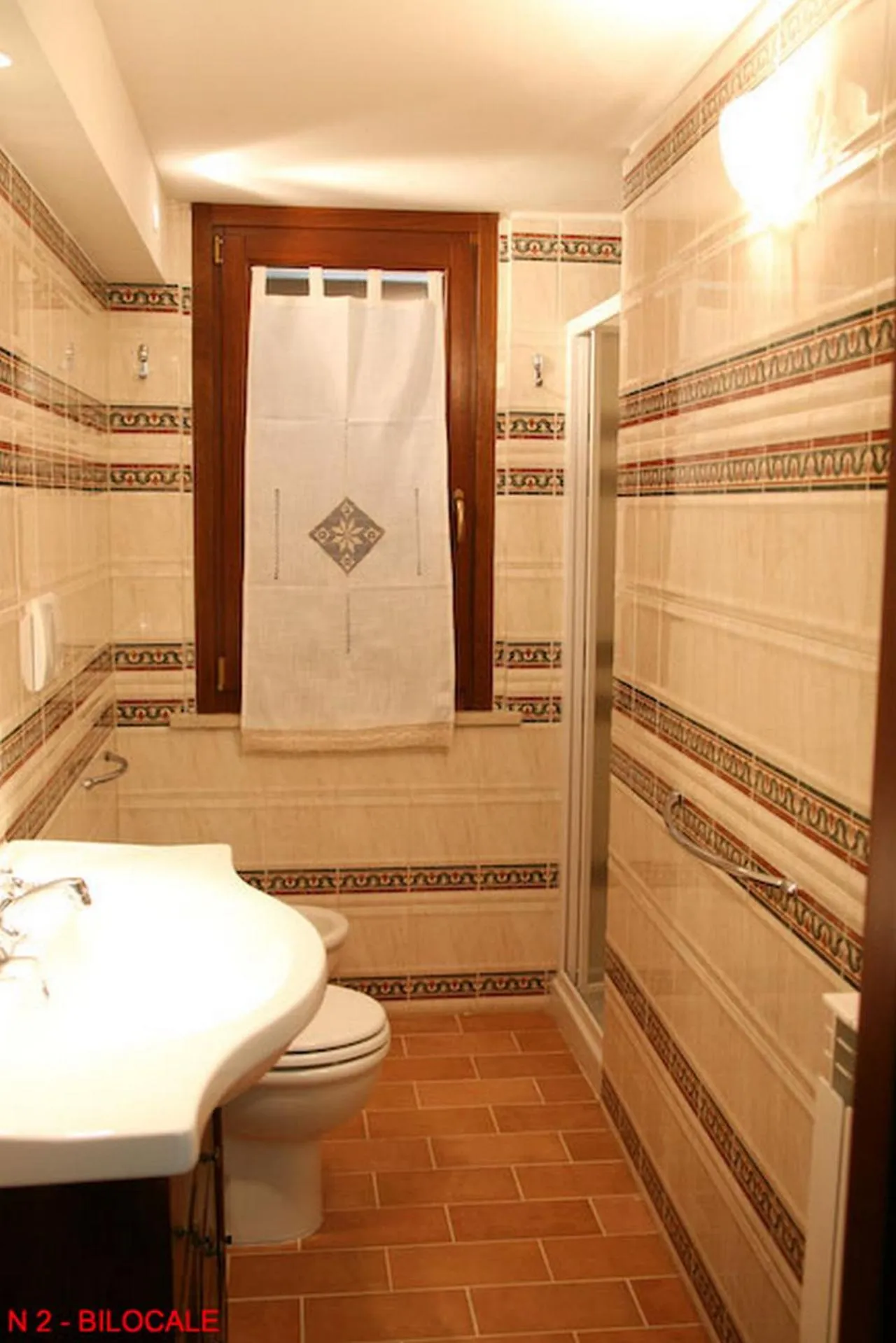 Shower in La casa di Carla